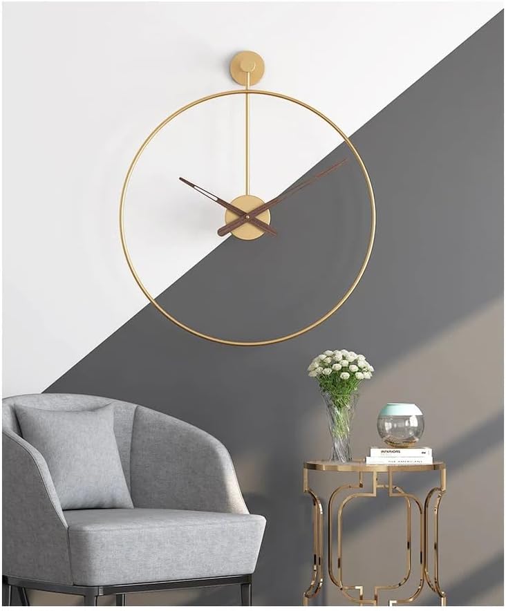 Buy Online Round Gold Wall Clock Australia