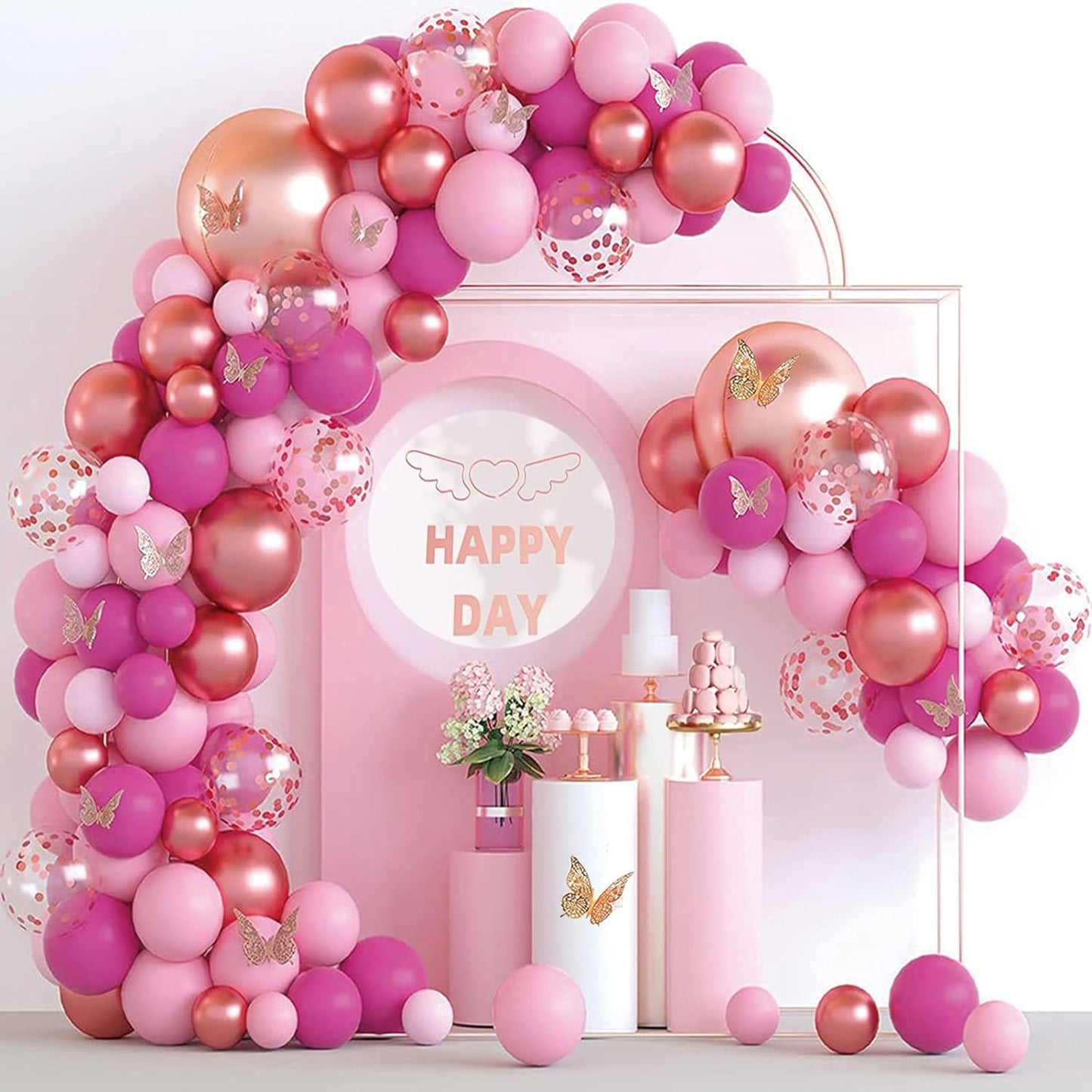 158pcs-pink-balloons-garland-arch-kit-butterfly-balloon-garland-kit-rose-gold-latex-balloons-for-birthday-princess-theme-baby-shower-wedding-mothersvalentines-day-party-background-decorations