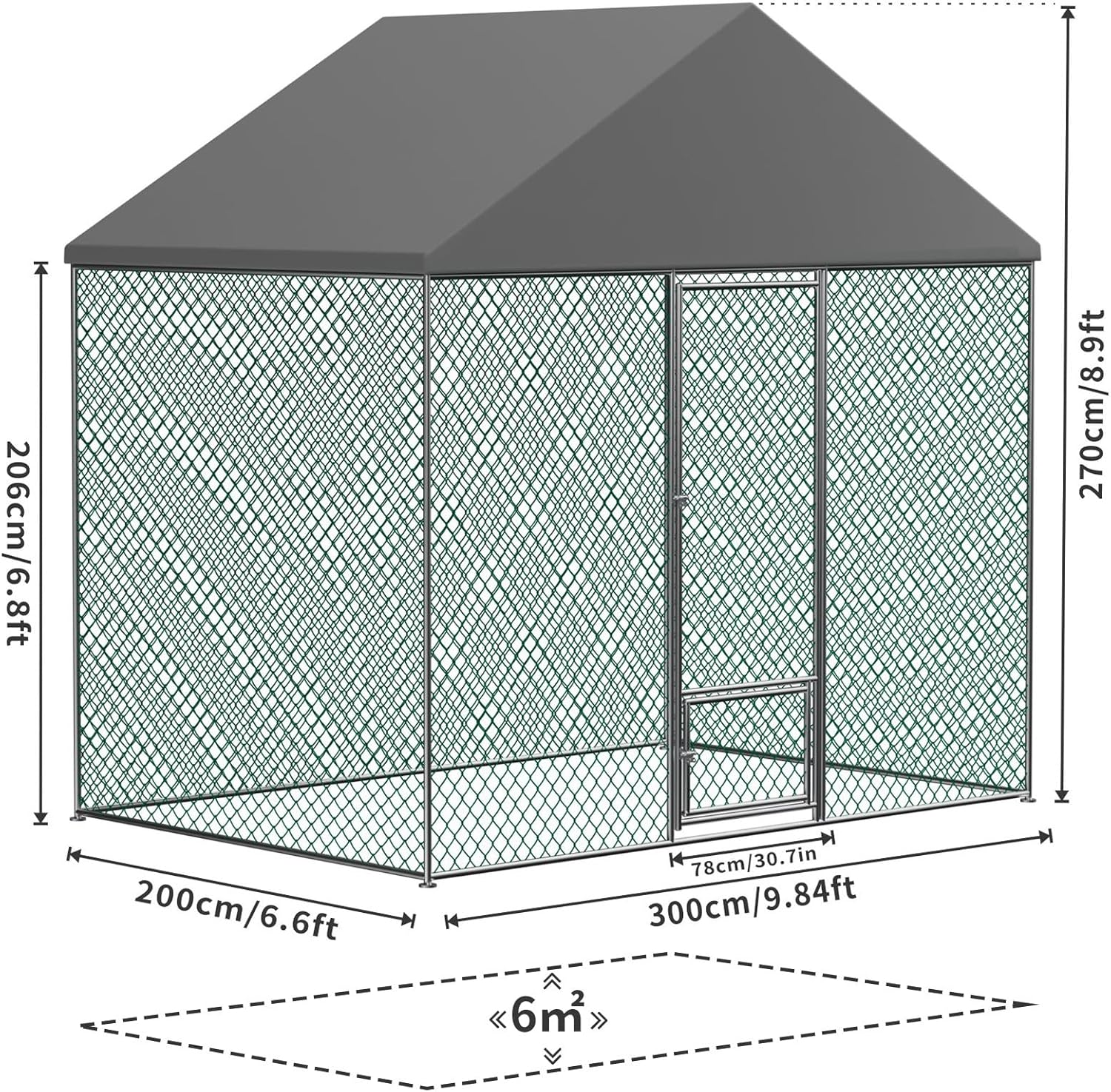 Shop Walk-In Chicken Coop with Metal Cage for Australian Backyards