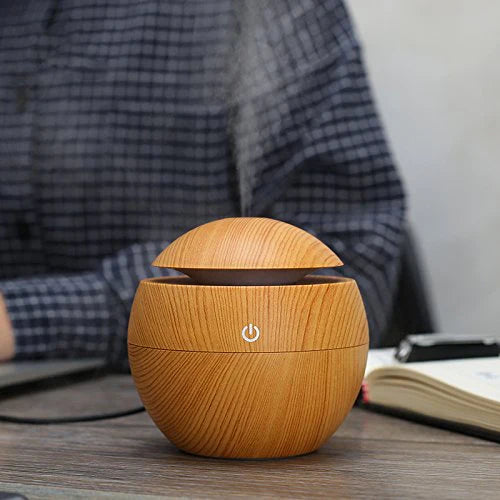 Shop 100ml USB Aroma Diffuser – 7-Colour LED Light AU