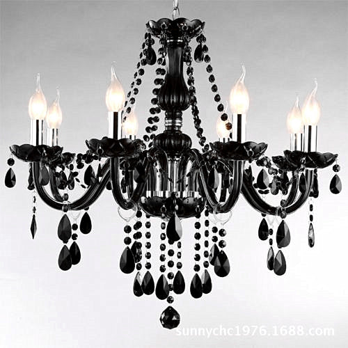 Shop Black Silver Chandelier – 8 Head Modern Design