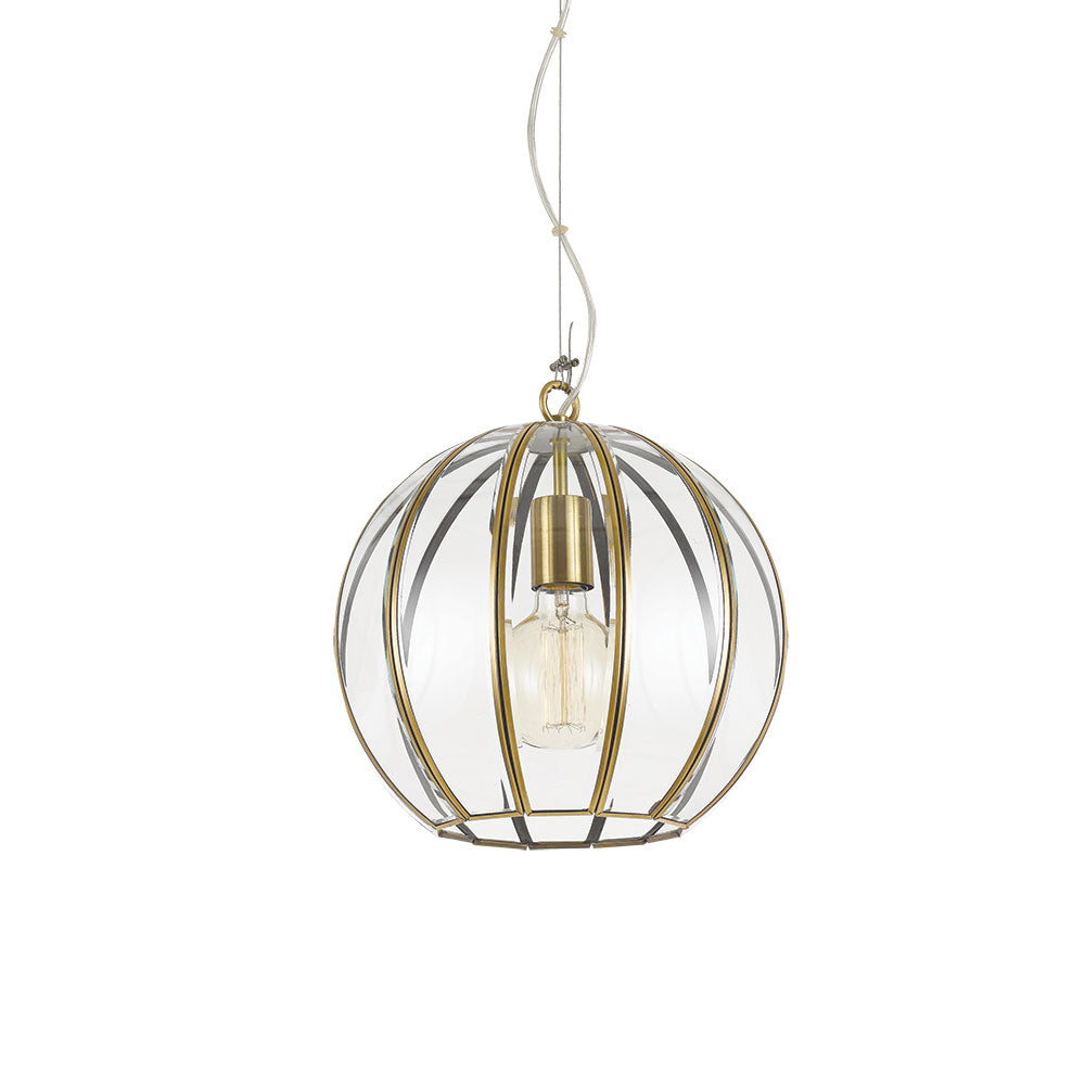 TFS 30 PENDANT 25wE27max D:300 ANTIQUE BRASS