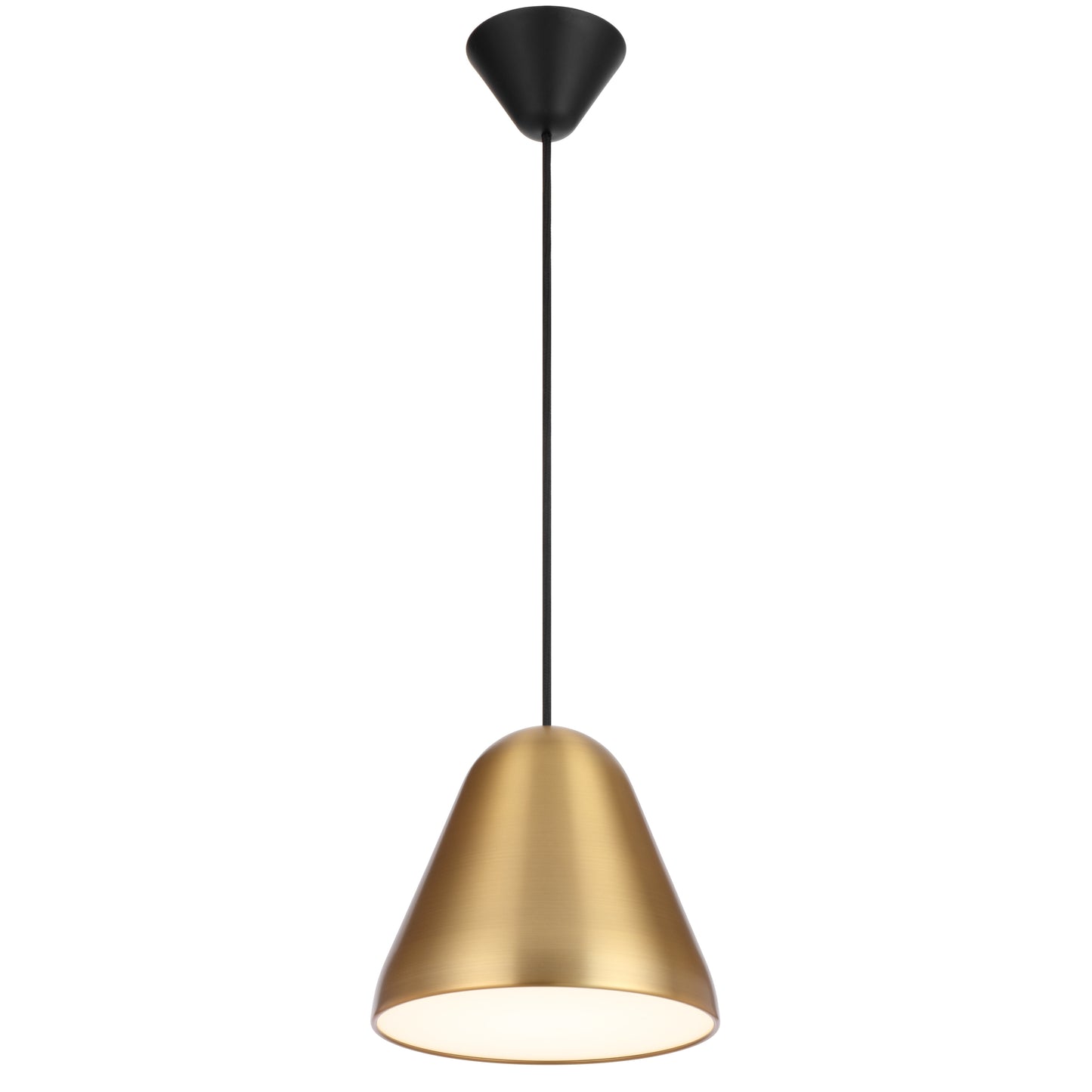 TFS 22CM PENDANT 25wE27max D220 H195 CAB 2M BRASS SATIN