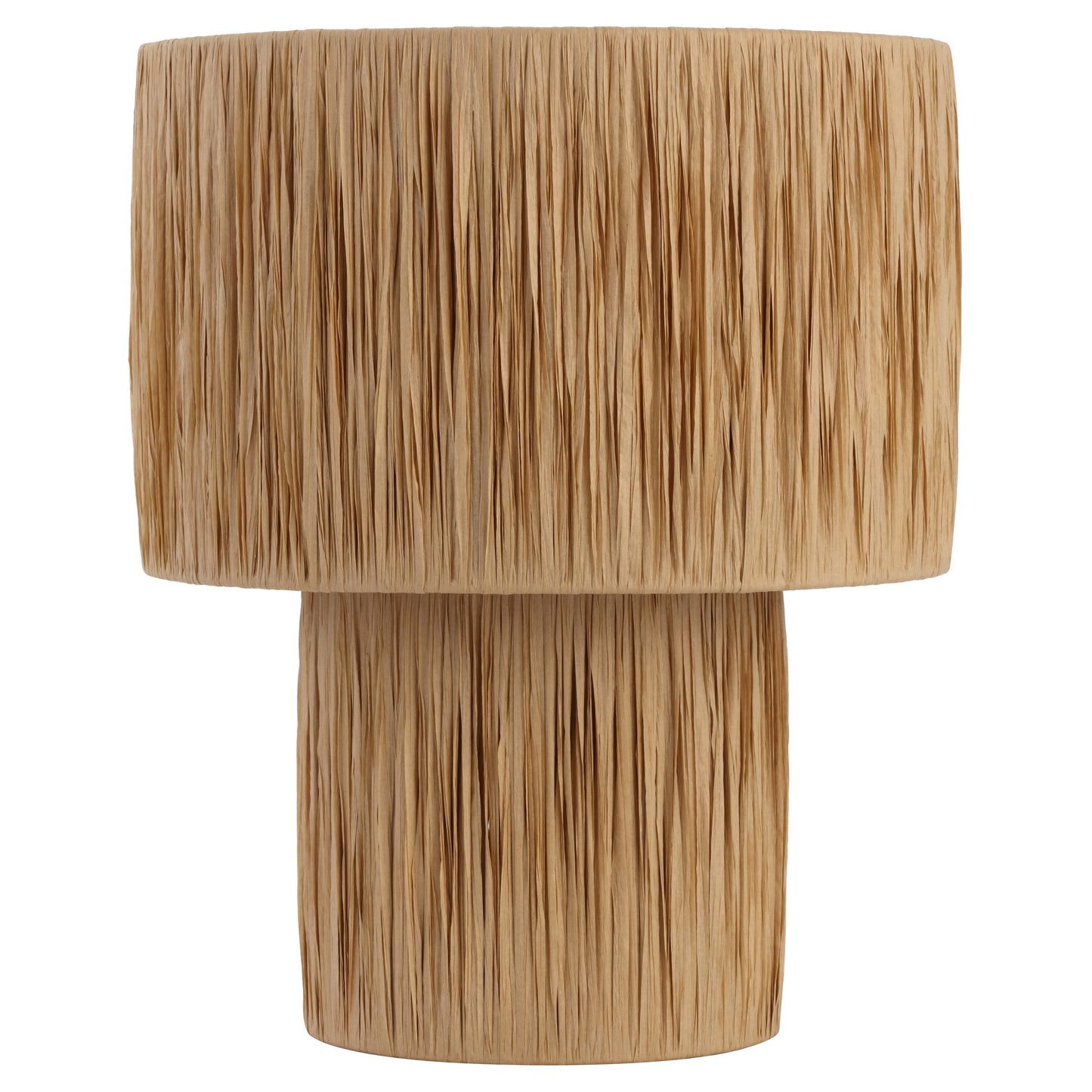 Salina TFS LARGE TABLE LAMP 25wE27max D320 H380 INLINE SWT NATURAL RAFFIA