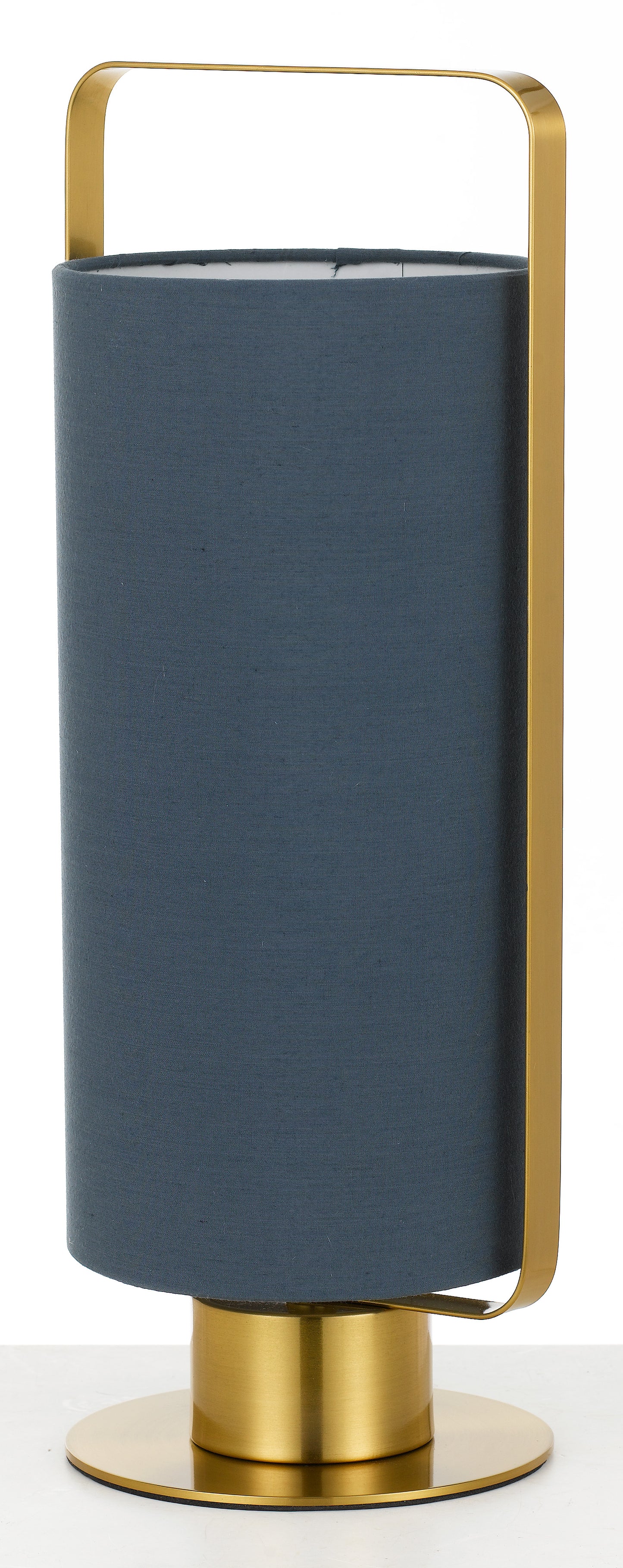 TFS TABLE LAMP 25wE27max H450 D160 BLUE + ANT.GOLD