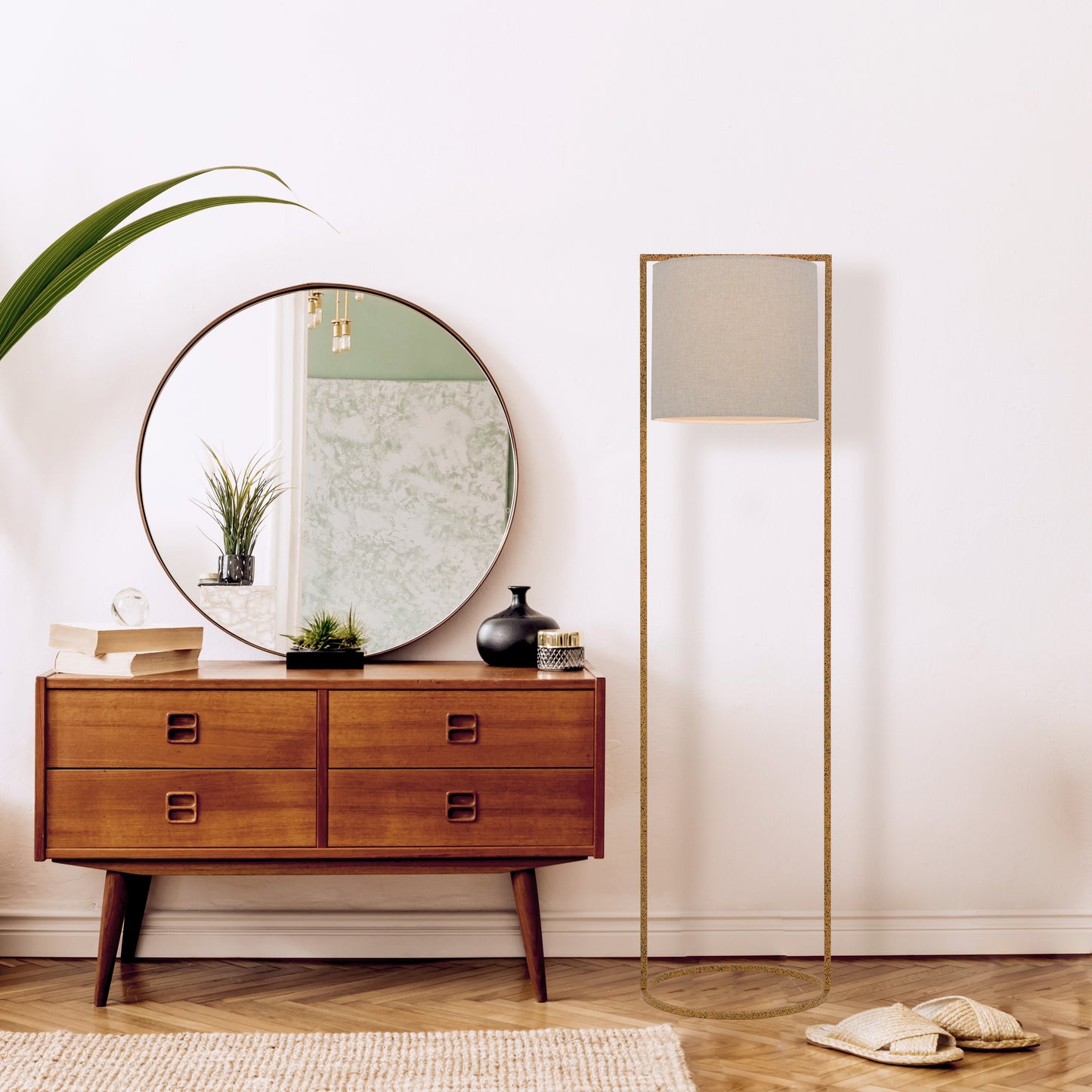 Evora TFS FLOOR LAMP 25wE27max D:400 H:1550 RUSTY/SAND