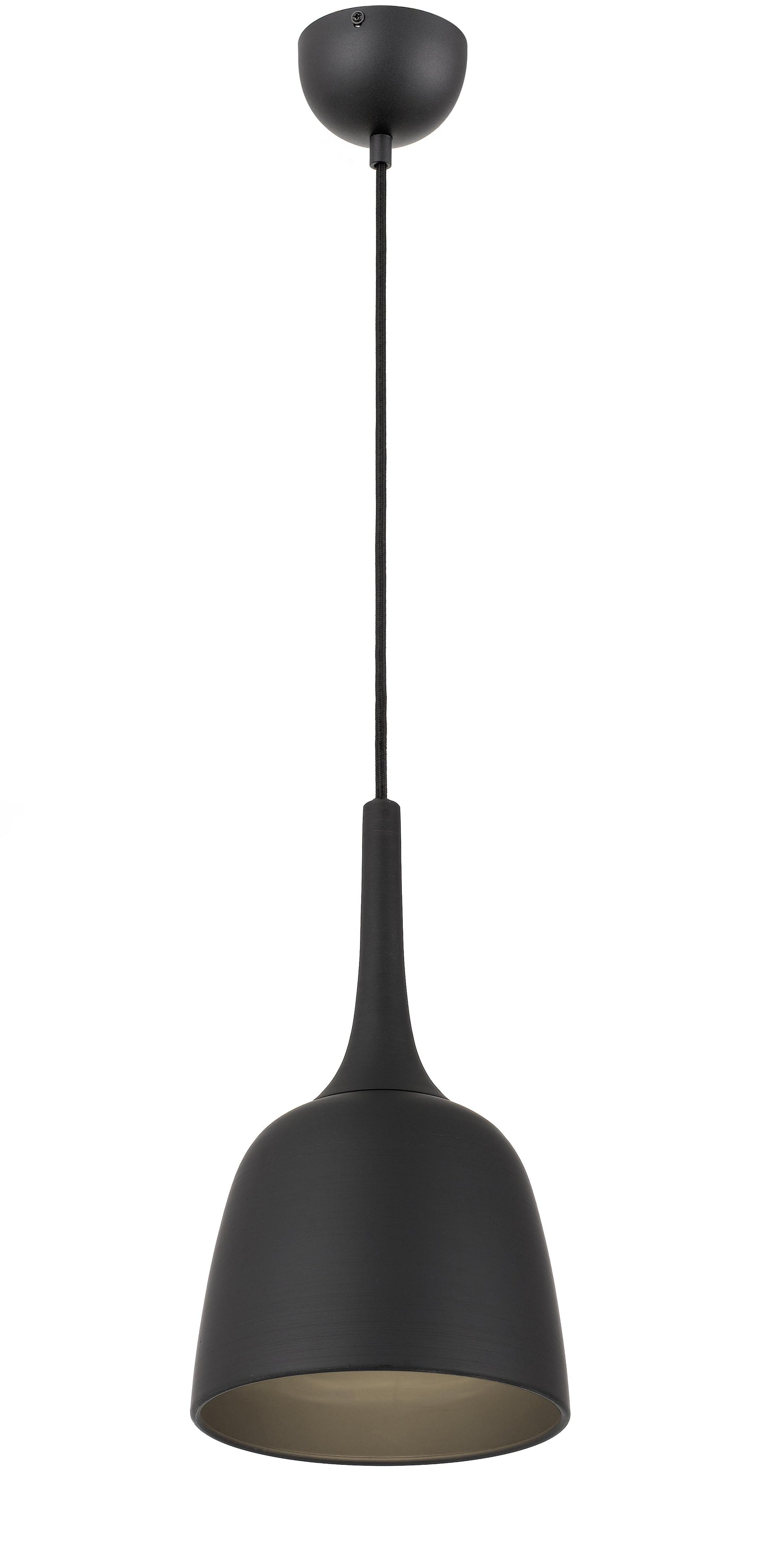 TFS 20 PENDANT 25wE27max D200 H360 + 1.5 TEX BLACK BRUSHED (BLACK)