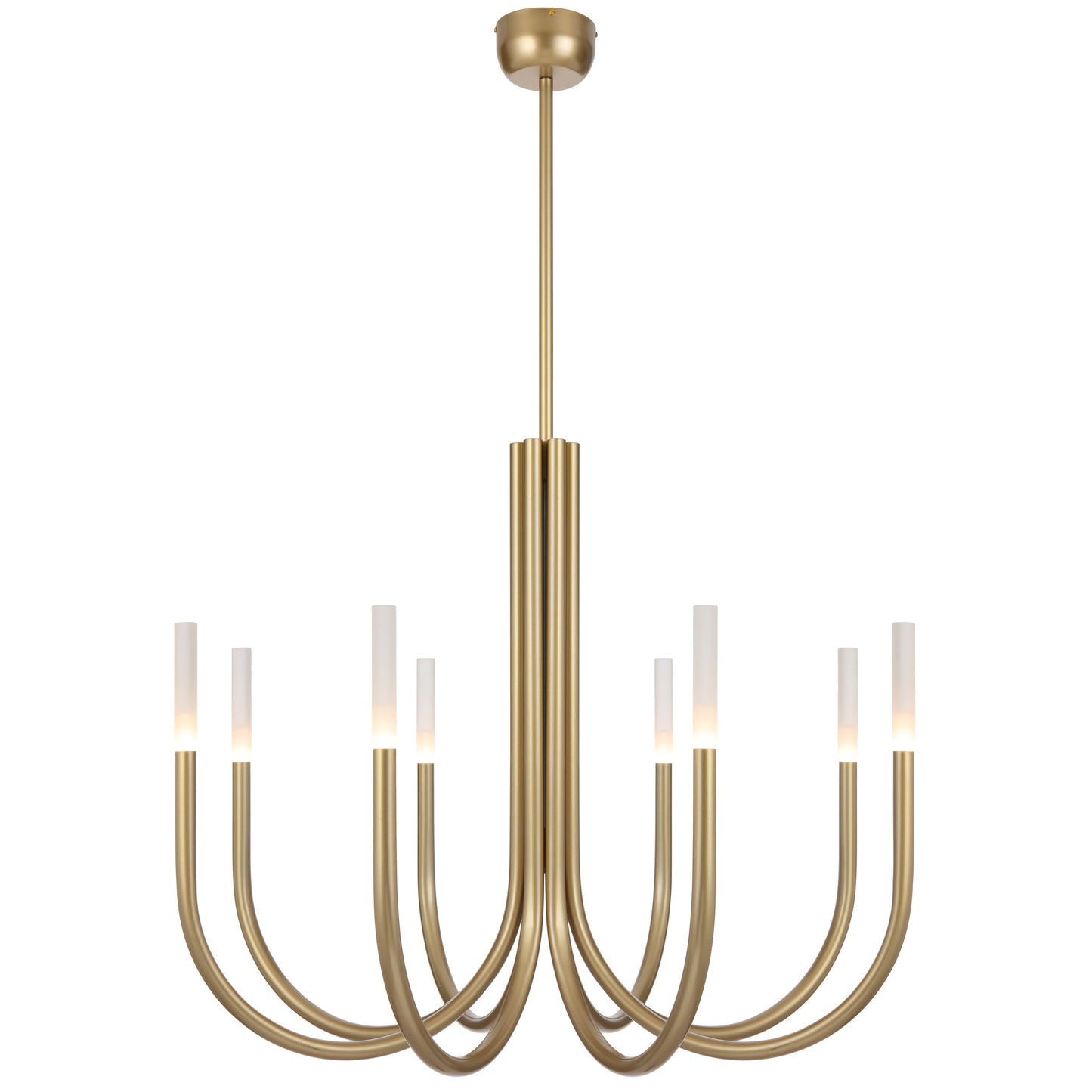 TFS 8 LTS PENDANT 24wLED 3000K D:980 H:790 Rod:1.5m NON-DIM 280Lm PAINTED GOLD