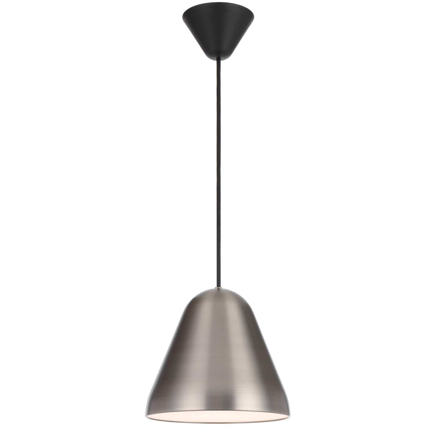 TFS 22CM PENDANT 25wE27max D220 H195 CAB 2M NICKEL SATIN