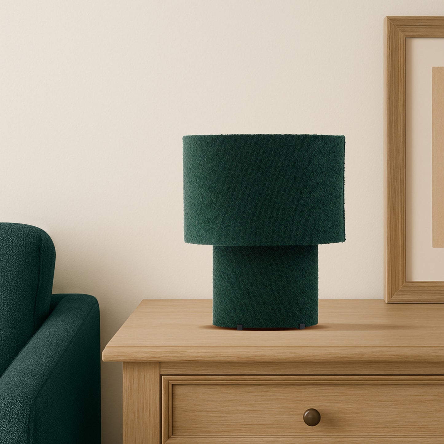 Faro TFS TABLE LAMP 25wE27max L350 W250 H425 INLINE SWT GREEN / GREEN (BASIL)