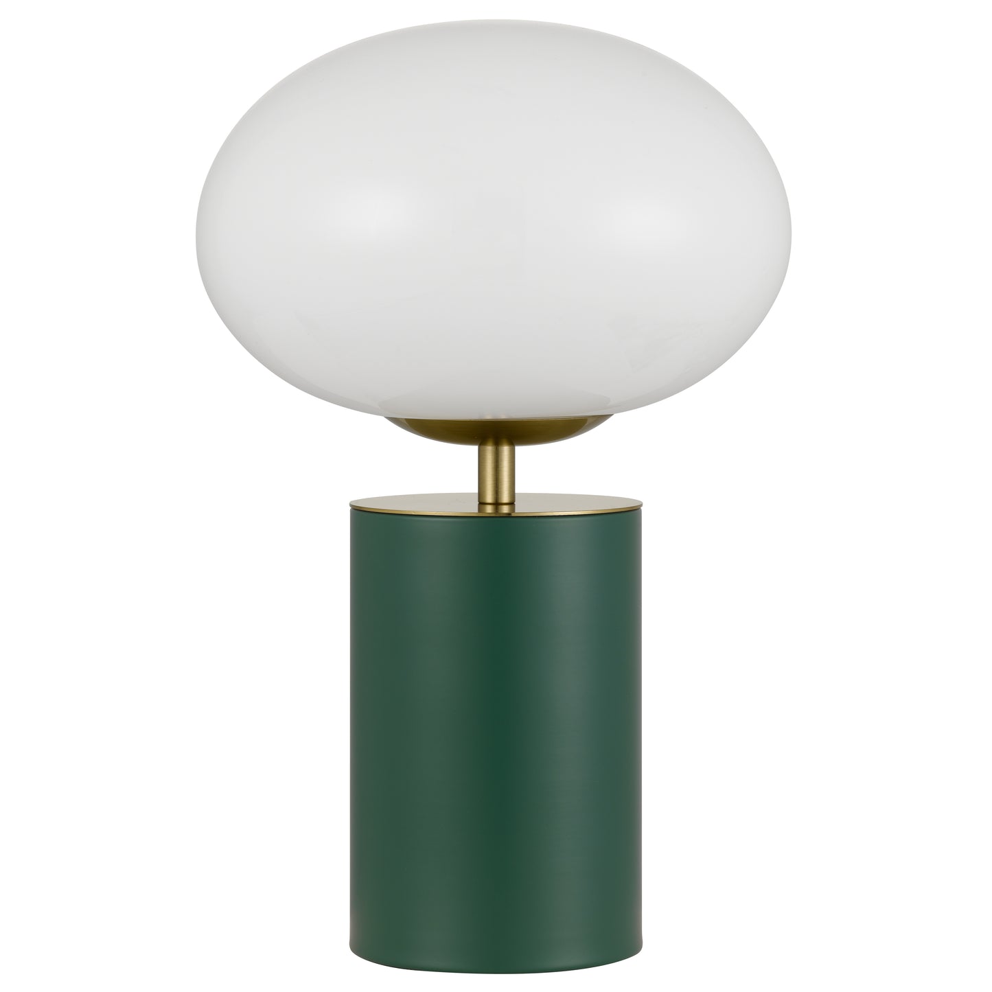 TFS TOUCH TABLE LAMP 5wE14 3000K D200 H320 GREEN 6028/ GOLD/ OPAL GLOSS