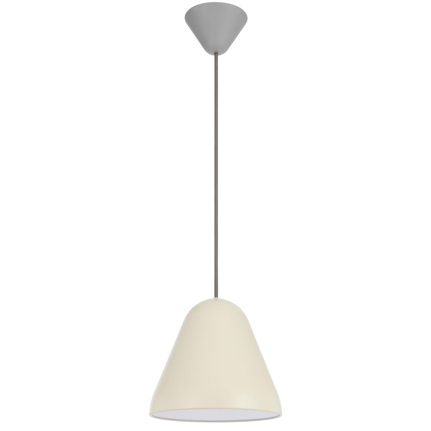 TFS 22CM PENDANT 25wE27max D220 H195 CAB 2M BEIGE SATIN