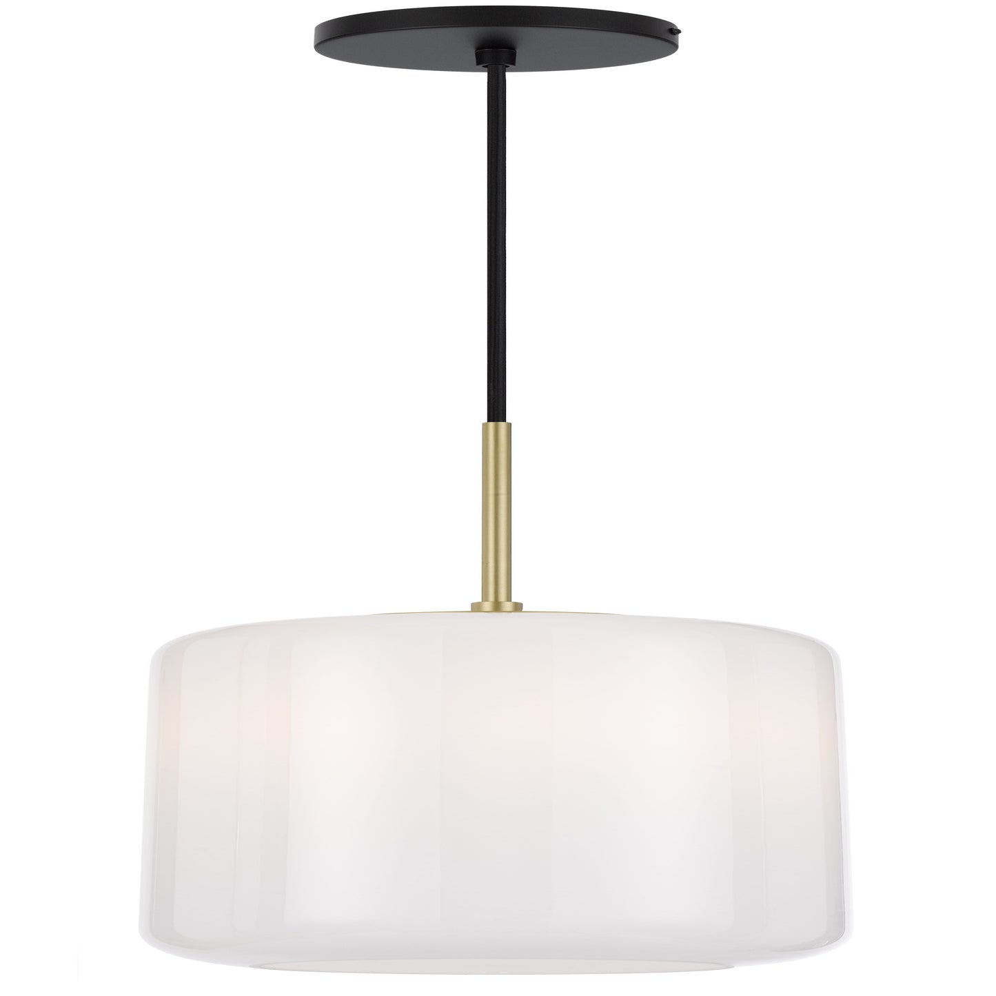 Matera TFS MEDIUM PENDANT 25wE27max D:210 H:340 cab:2m BRASS MATT/OPAL