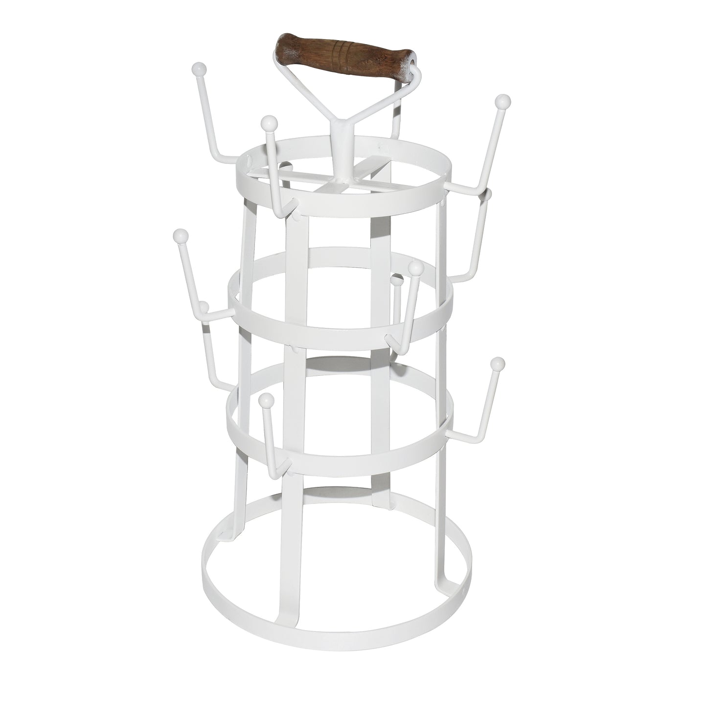 Metal Cup Holder White