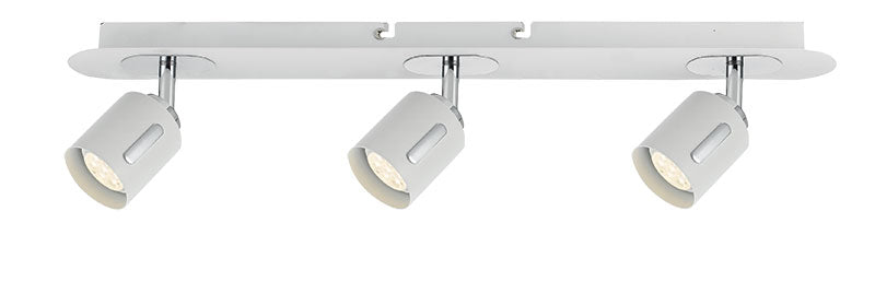 TFS LED 3 BAR SPOT 3x6wCOB gu10 L: 570 WHITE / CH -3000k