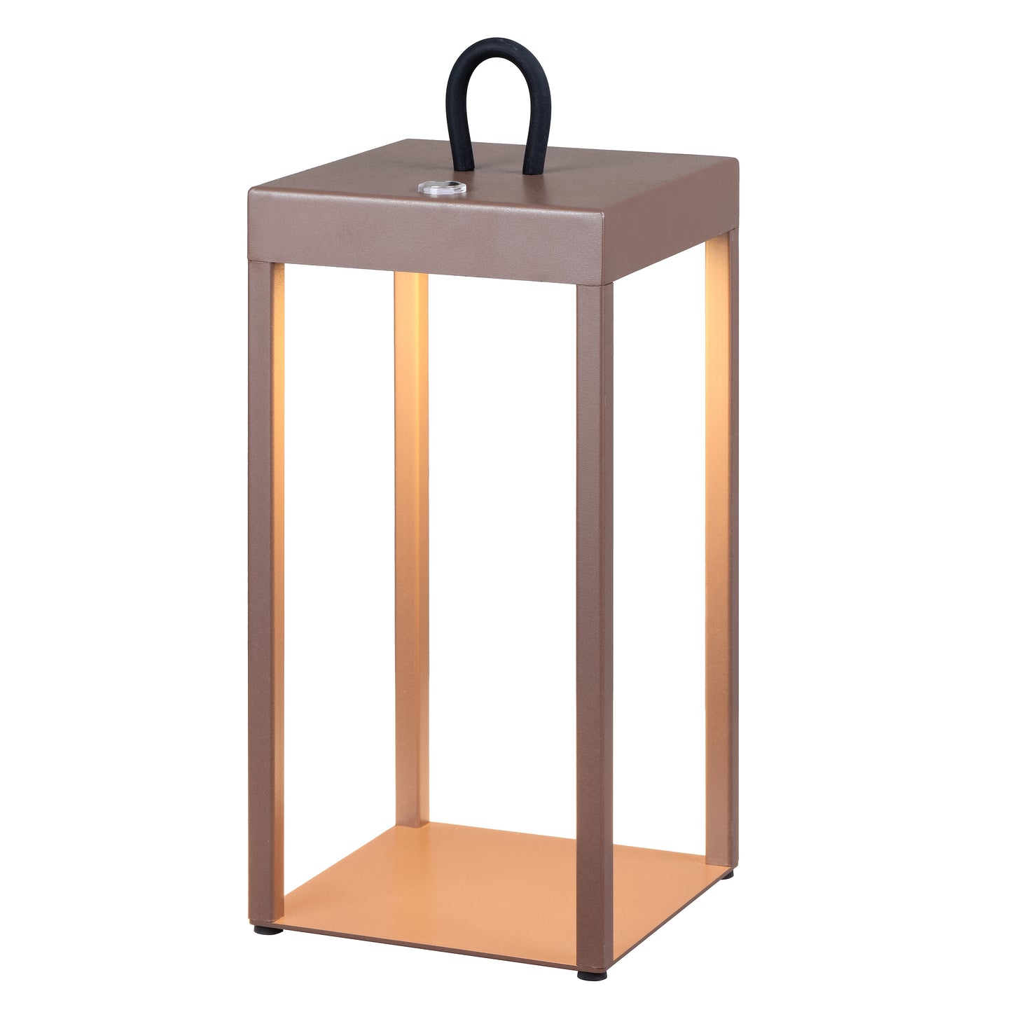 Altoline TFS RECHARGEABLE TL 3wLED L:130 W:130 H:300 IP54 USB1M 2X2000mah 3000K BROWN