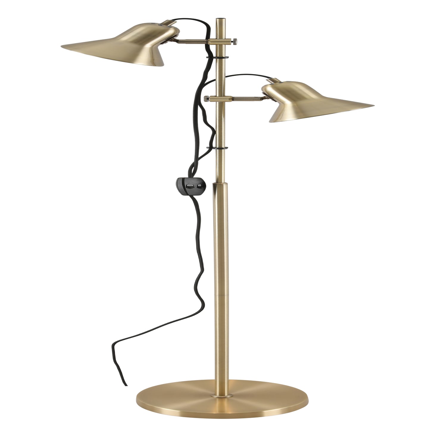TFS 2 FLOOR LAMP 2*6wGU10 max H1530 D230 ANT. BRASS