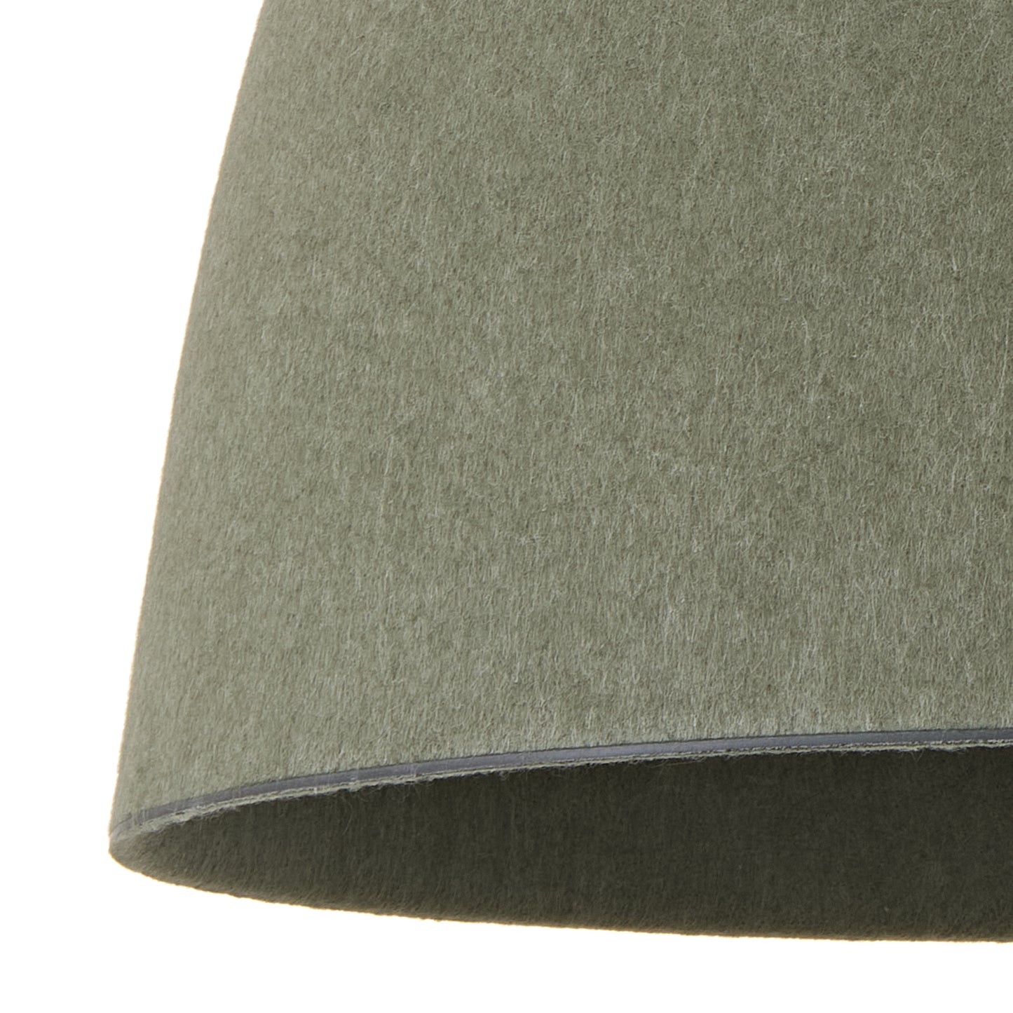 TFS FELT PENDANT 25wE27max D430 H270 cab 2m GREEN FELT