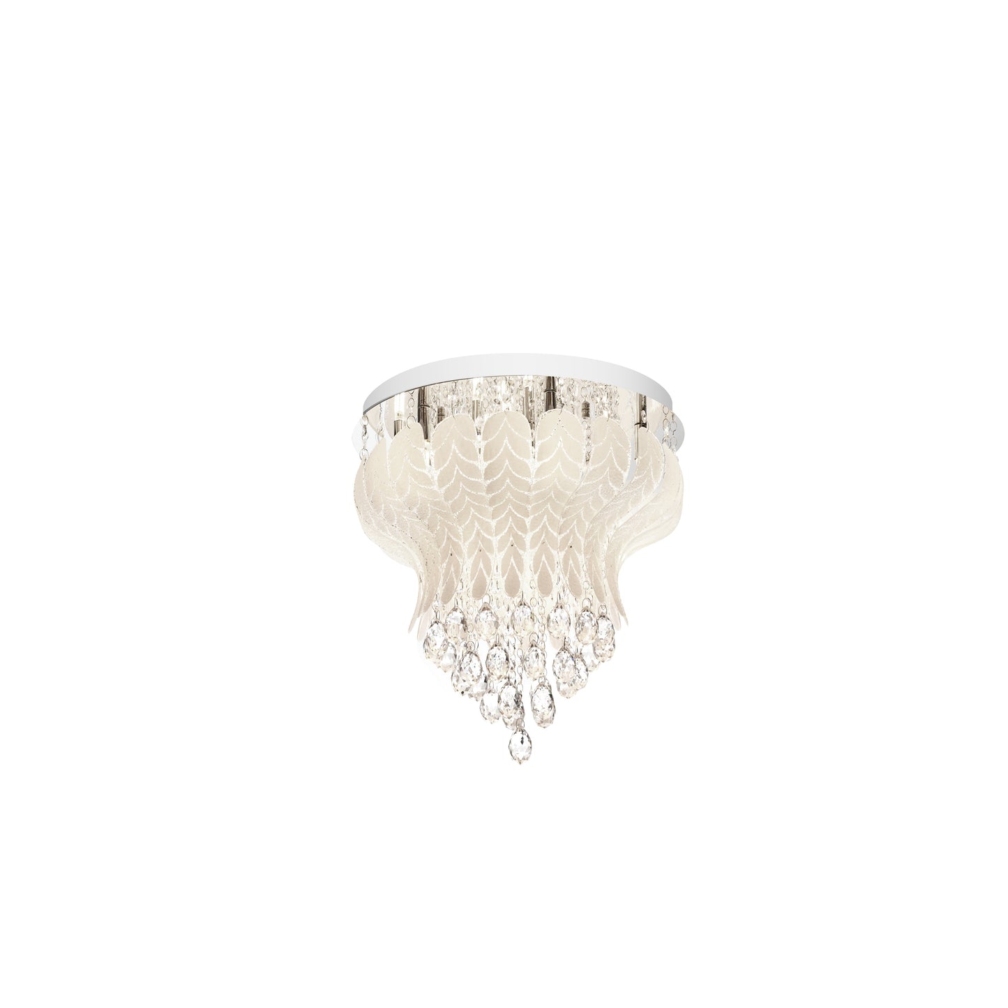 Natura TFS 60 CTC 10x28wG9max WHITE / CLEAR CRYSTAL BEADS D:600 GLOBE NOT INCLUDED