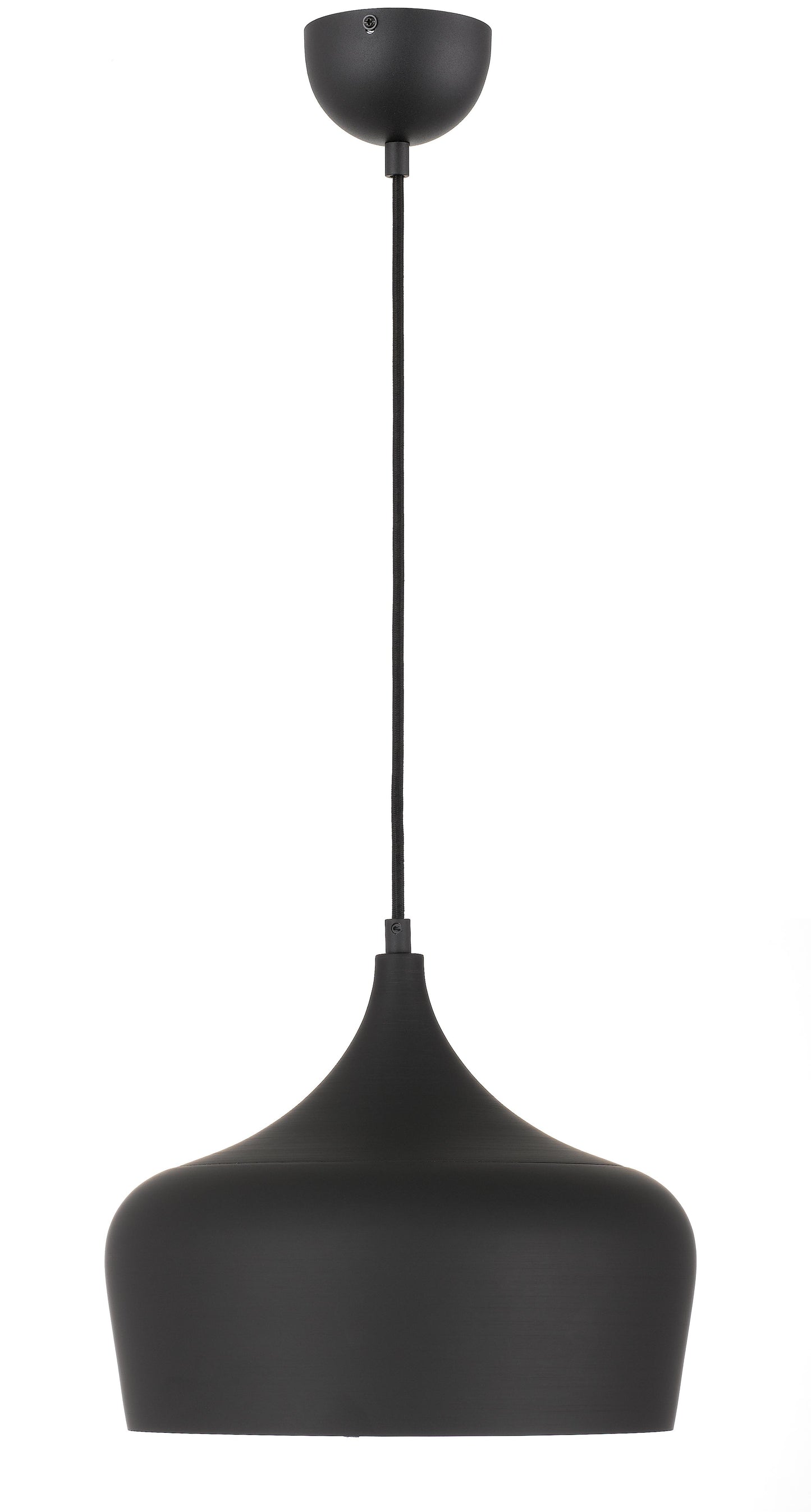 TFS 30 PENDANT 25wE27max D300 H270 + 1.5 TEX BLACK BRUSHED (BLACK)