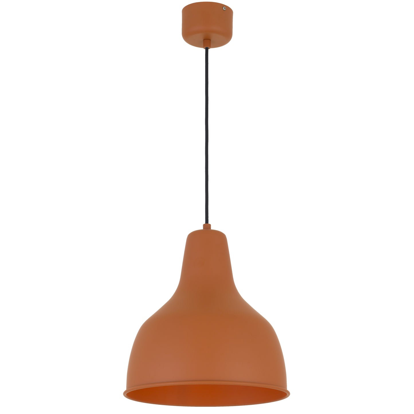 Maple TFS 30 PENDANT 25wE27max D:300 H:330 TEX:2M ORANGE SATIN