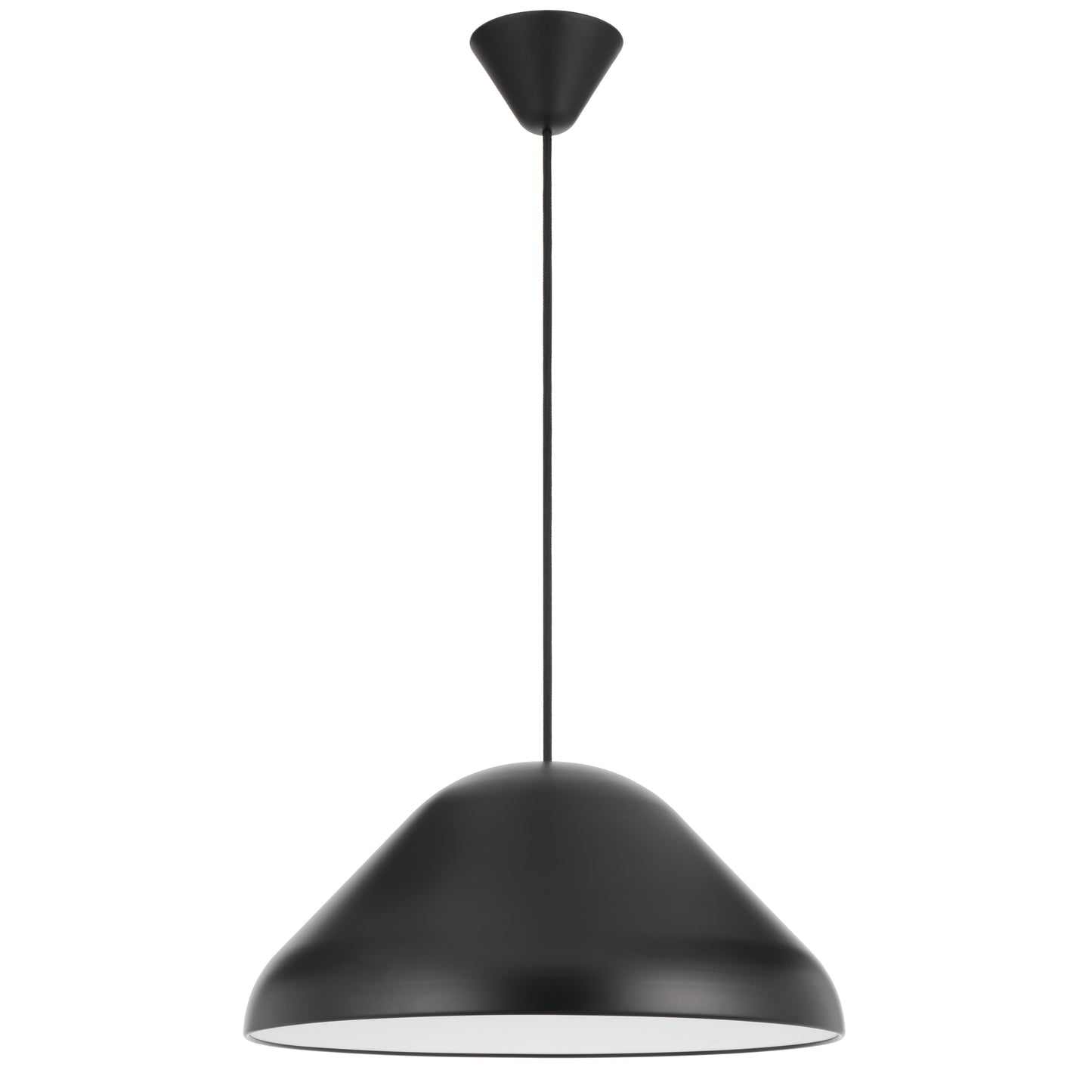 TFS 44CM PENDANT 25wE27max D440 H195 CAB 2M BLACK SATIN