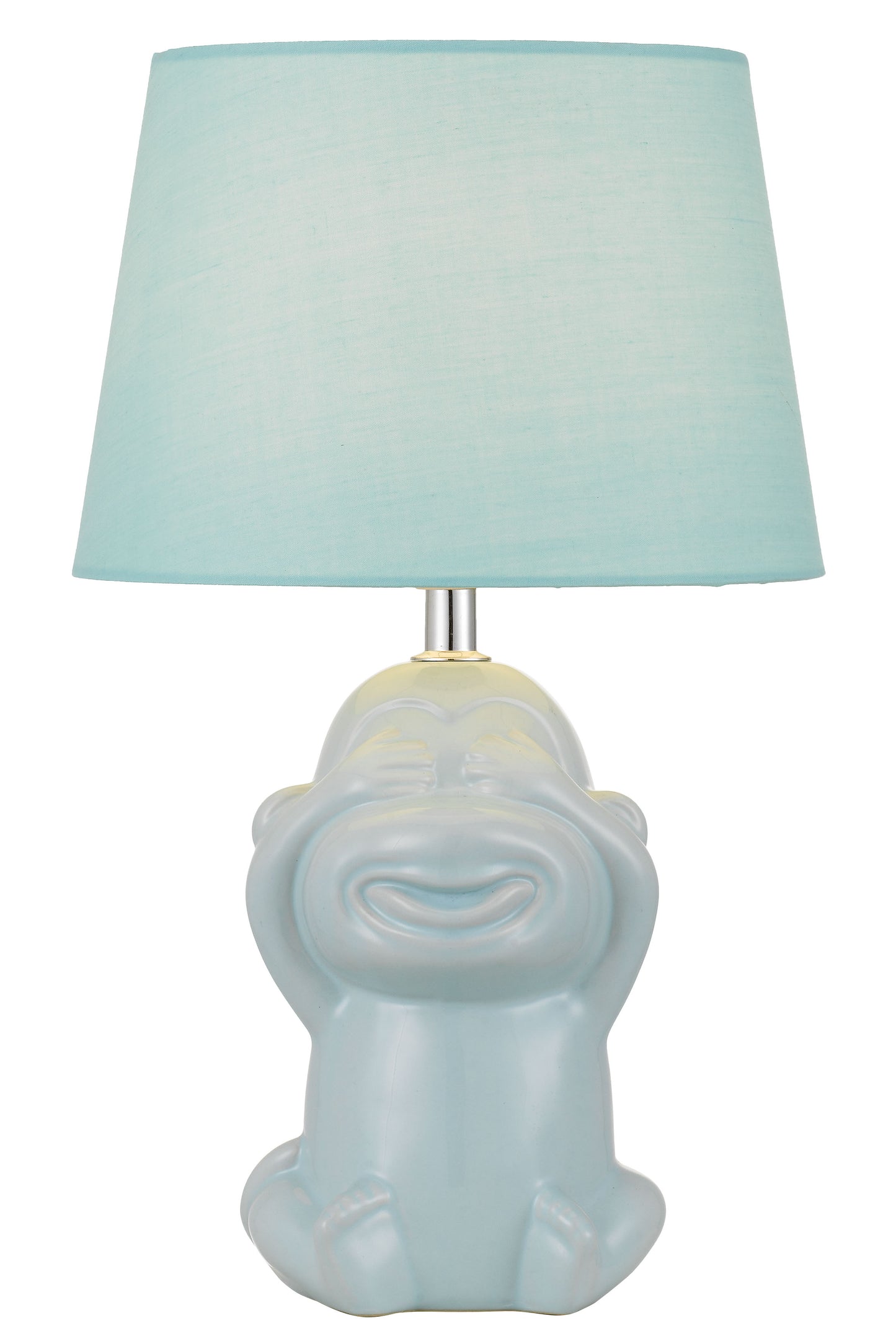 TFS CERAMIC TABLE LAMP 25wE27max H:380 D:215 BLUE/BLUE