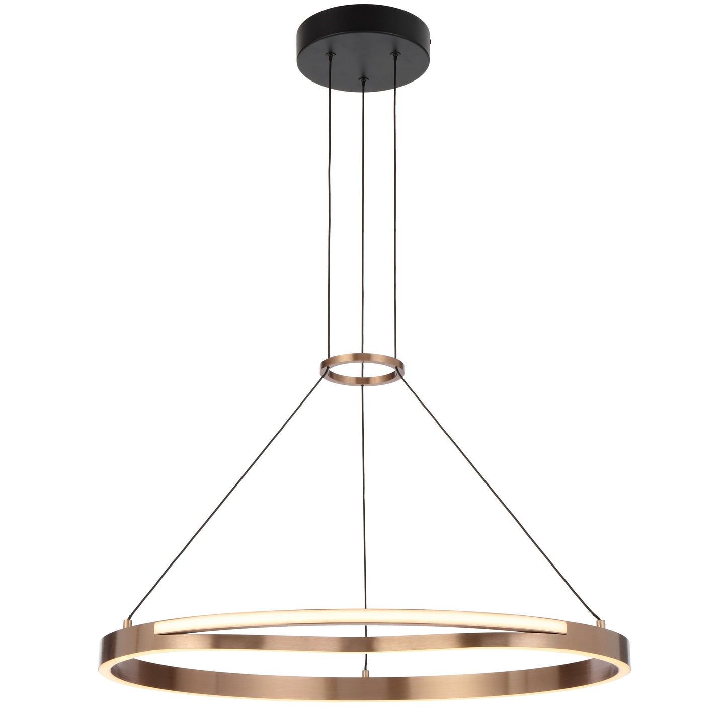 Altomont TFS 65CM PENDANT 38wLED 3000K DIM D650 CAB 2m 1470Lm COFFEE GOLD