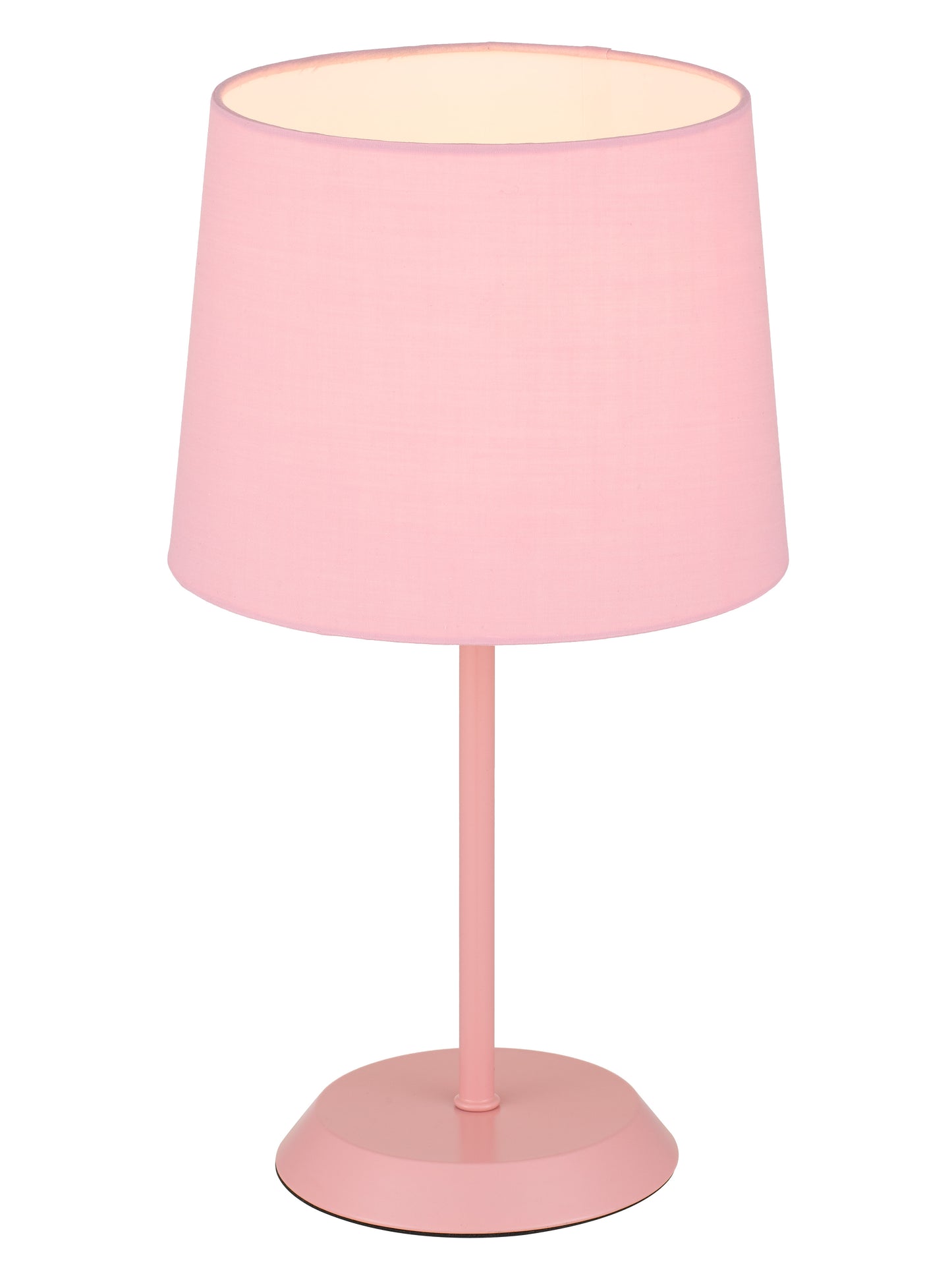 TFS TABLE LAMP 25wE27max H:400 D:225 PINK/PINK Inline Switch