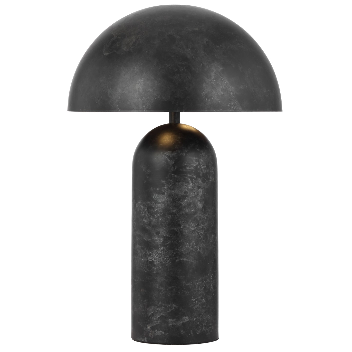 TFS H46 TABLE LAMP 2x25wE27max D:300 H:465 inline swtch BLACK PATINA