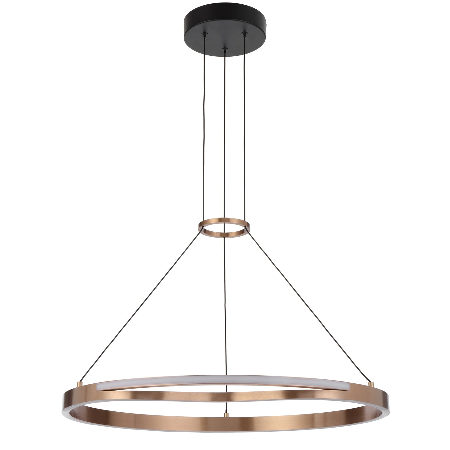 Altomont TFS 65CM PENDANT 38wLED 3000K DIM D650 CAB 2m 1470Lm COFFEE GOLD