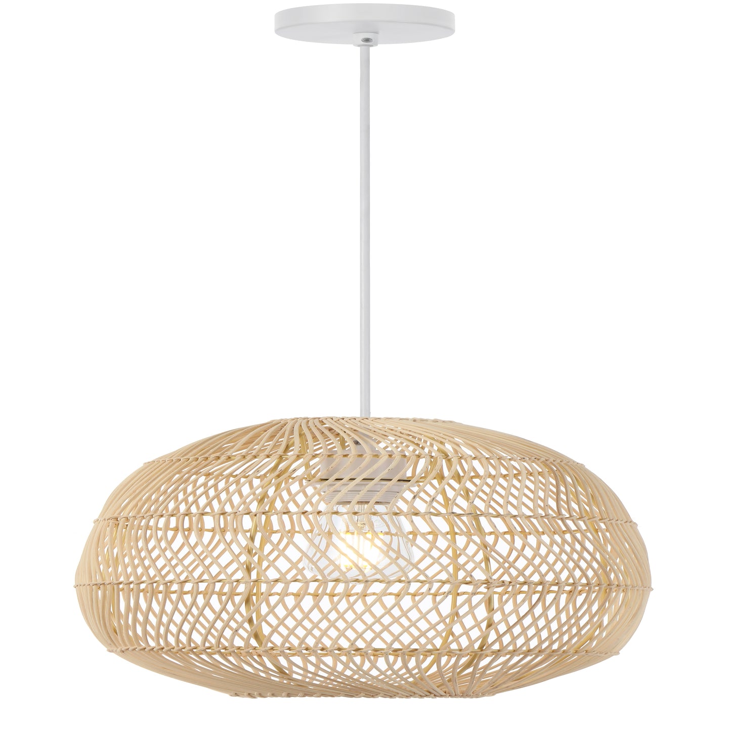 Vitalux TFS 30 PENDANT 25wE27max D300 H320 cab1.5m NATURAL RATTAN