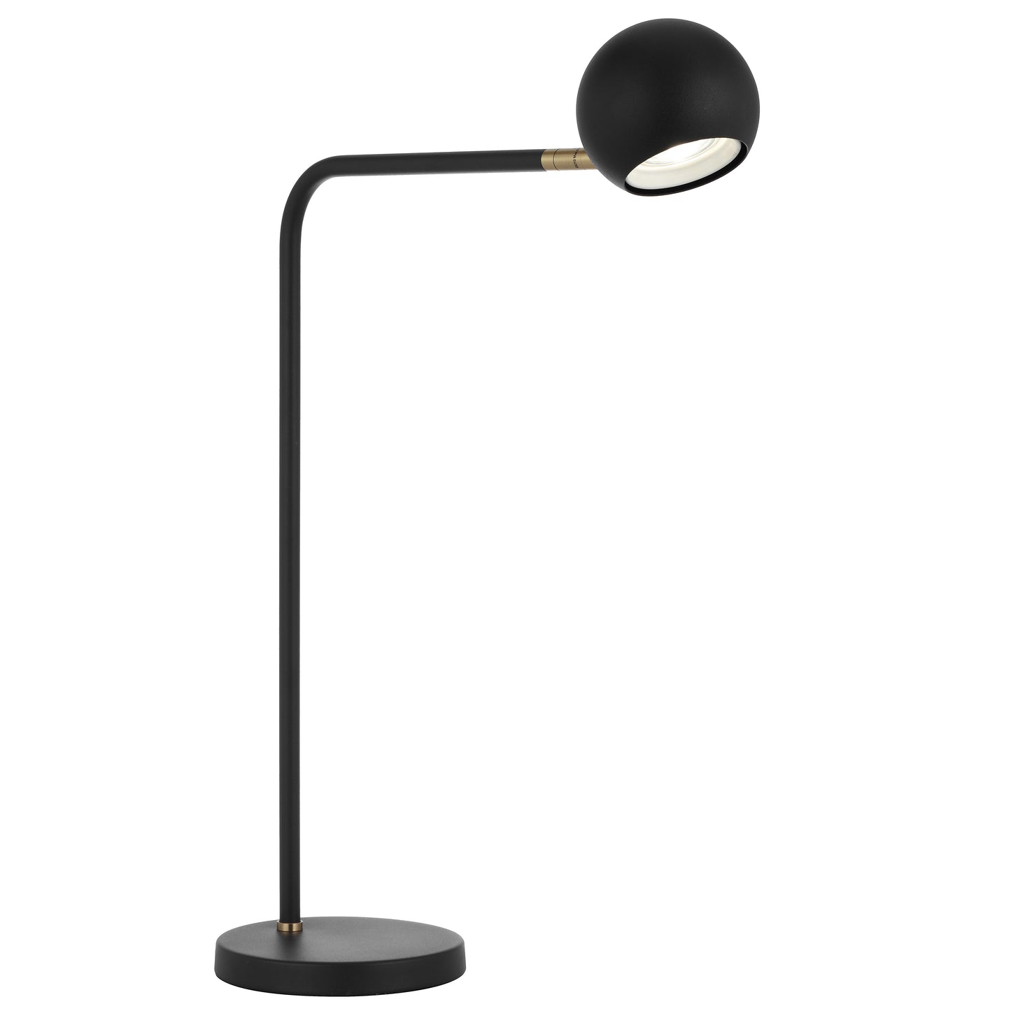 TFS TABLE LAMP 6wGU10max L410 W150 H540 HEAD 100 BLACK SAND