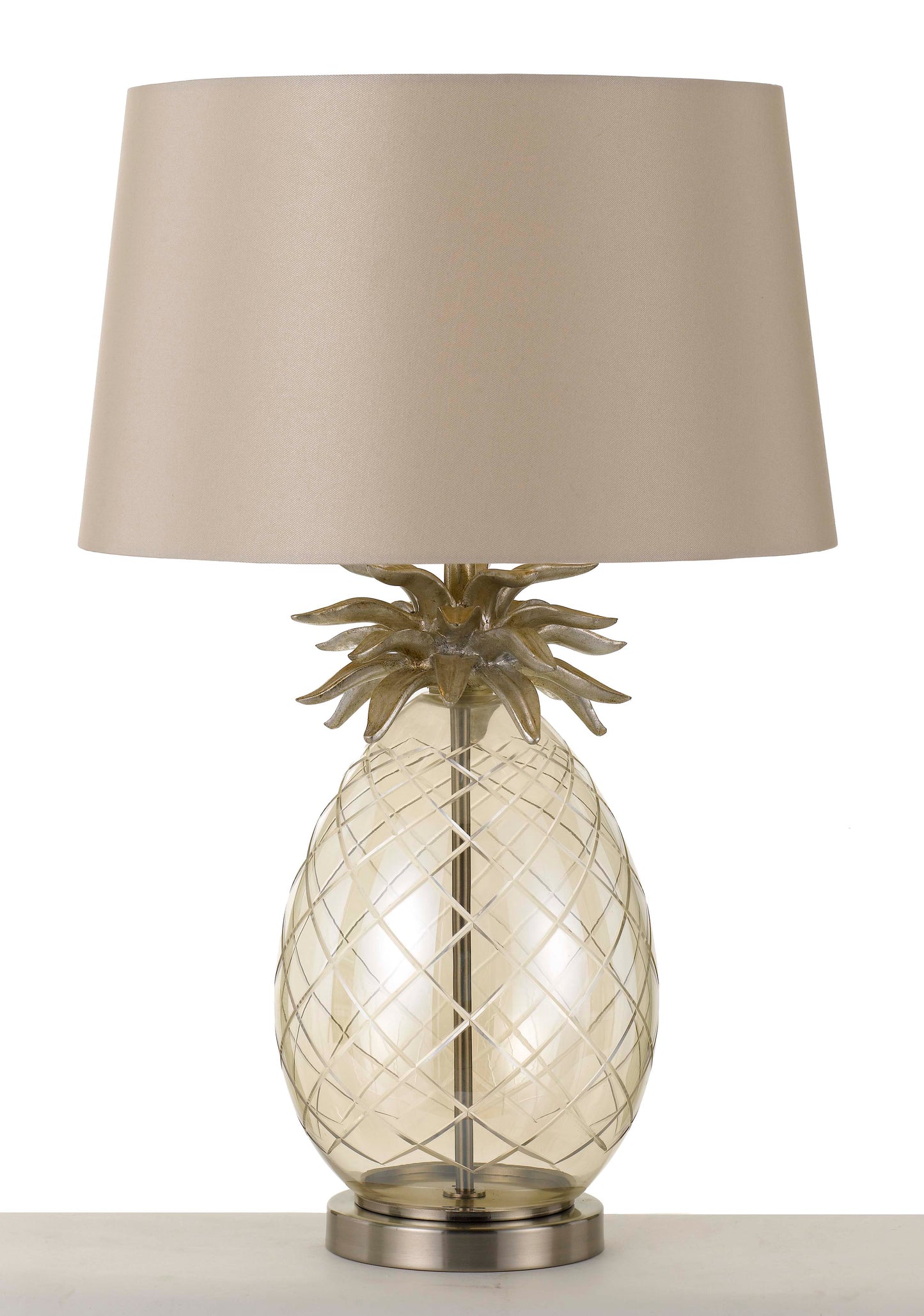 TFS TABLE LAMP 40wE27max D:380 OH:585 CHAMPAGNE/CREAM