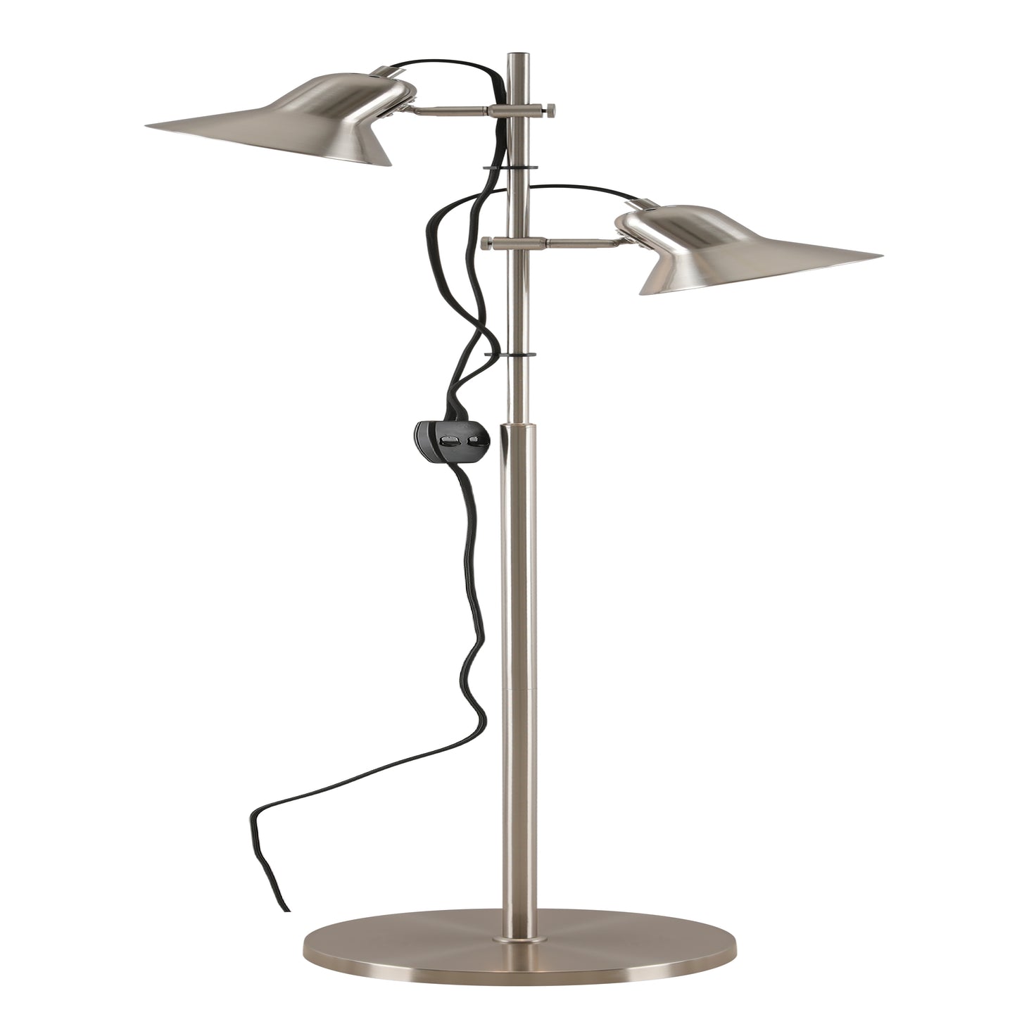 TFS 2 FLOOR LAMP 2*6wGU10 max H1530 D230 NICKEL