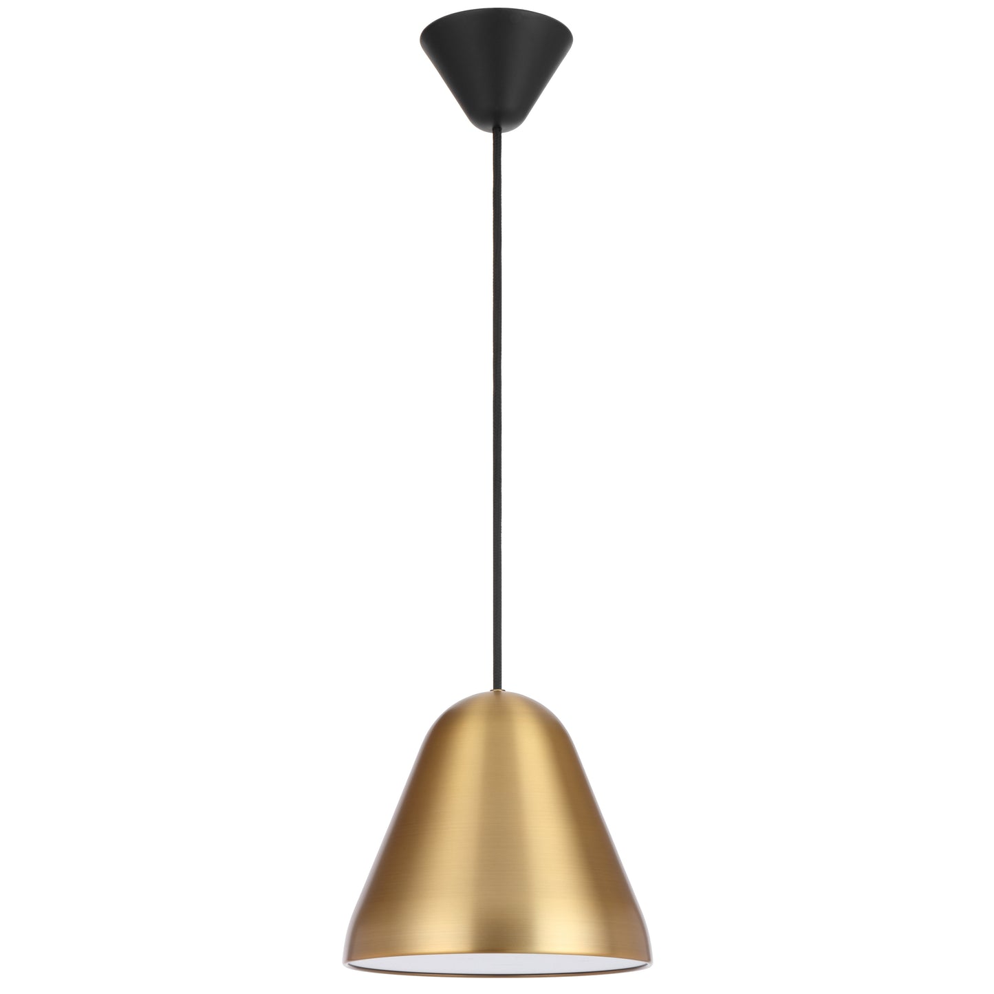 TFS 22CM PENDANT 25wE27max D220 H195 CAB 2M BRASS SATIN