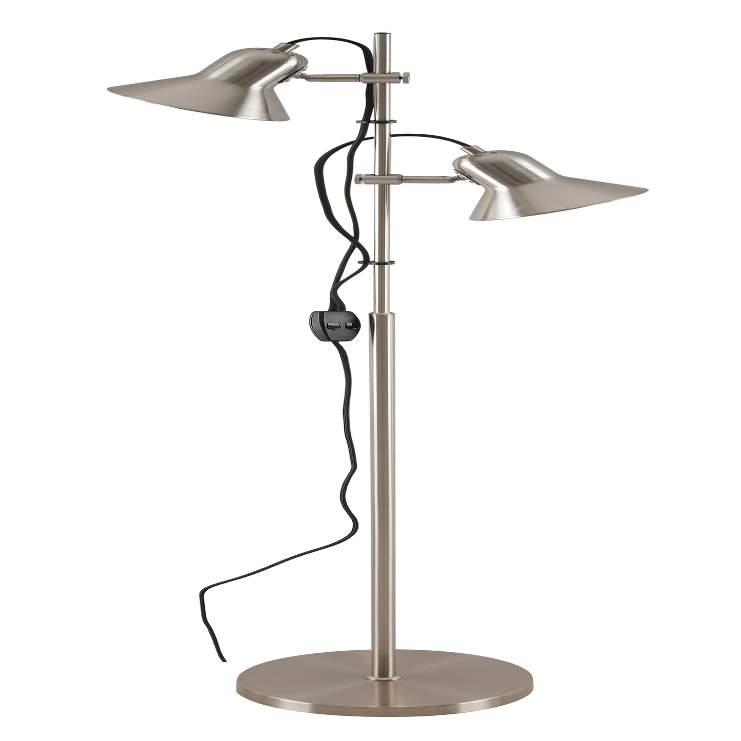 TFS 2 FLOOR LAMP 2*6wGU10 max H1530 D230 NICKEL
