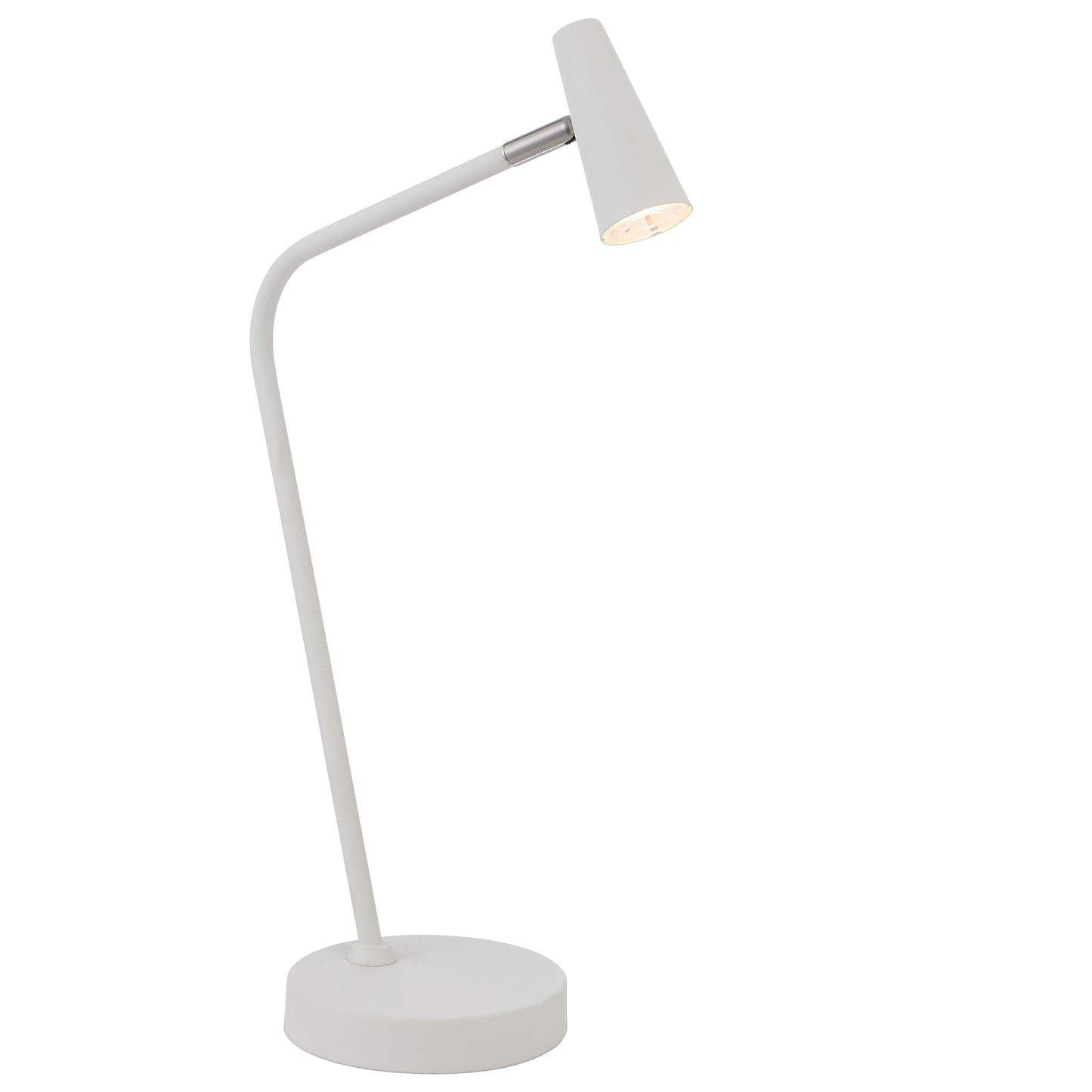 TFS TABLE LAMP 3wLED 3000K 3 STEP TOUCH SWITCH DIM 368Lm 140x310x490 OFF-WHITE