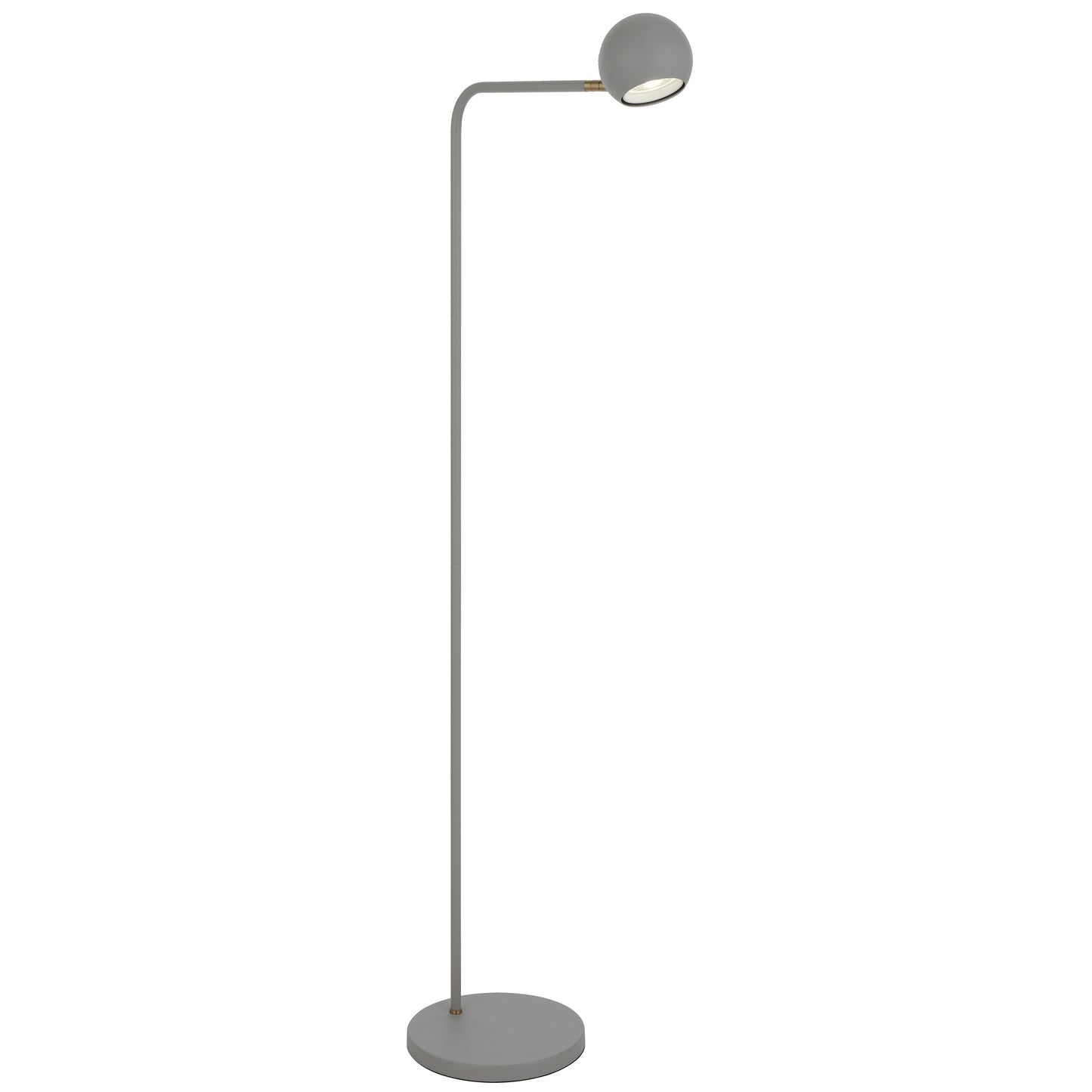 TFS FLOOR LAMP 6wGU10max L420 W220 H1220 HEAD D:100 GREY SAND