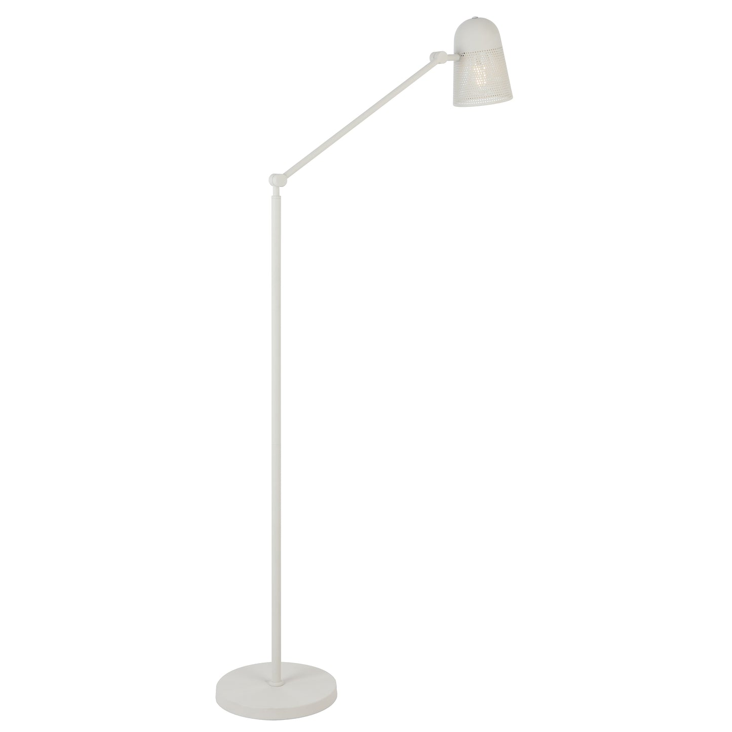 TFS FLOOR LAMP 25wE27max D250 H1500 FOOT SWITCH OFF-WHITE RAL9002