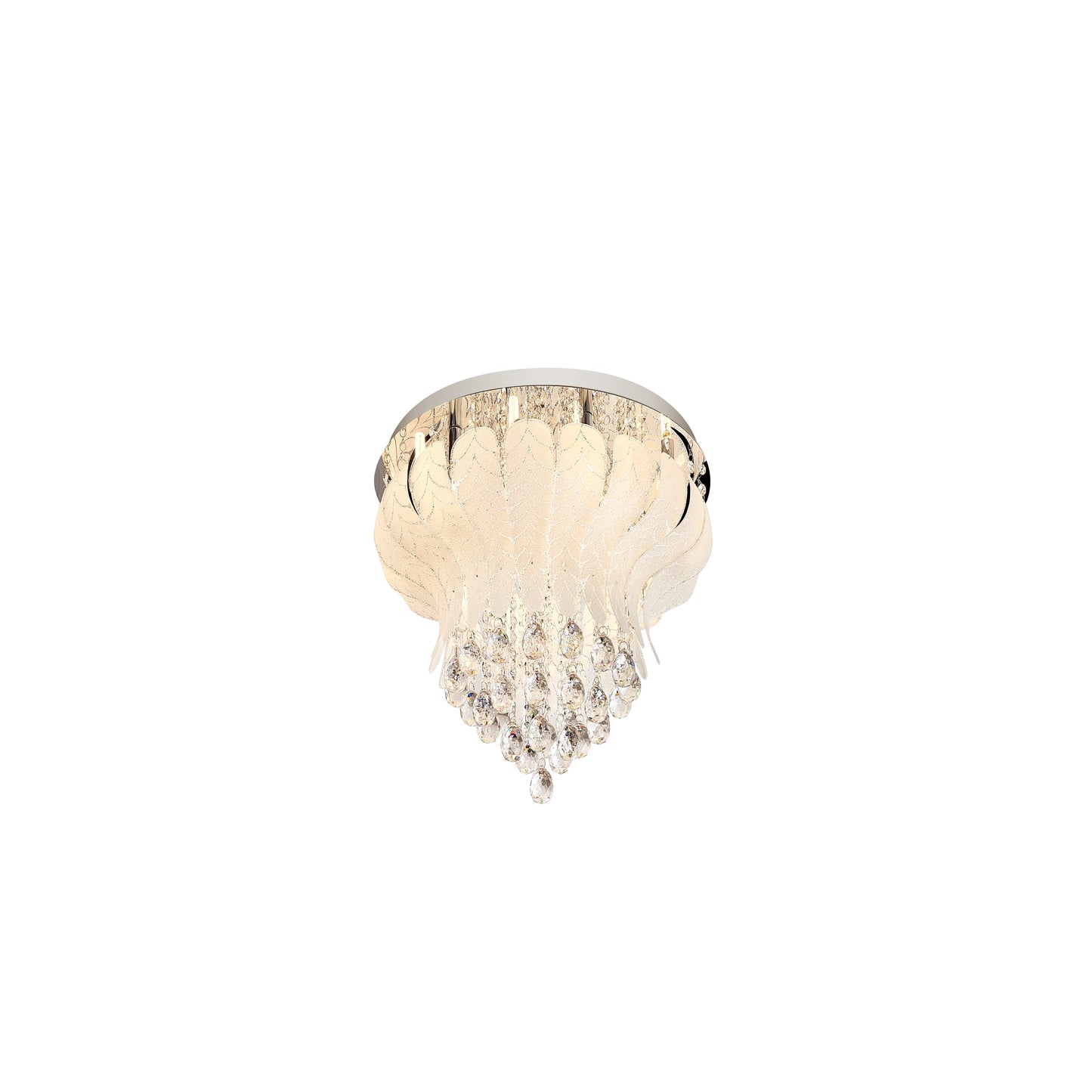 Natura TFS 60 CTC 10x28wG9max WHITE / CLEAR CRYSTAL BEADS D:600 GLOBE NOT INCLUDED