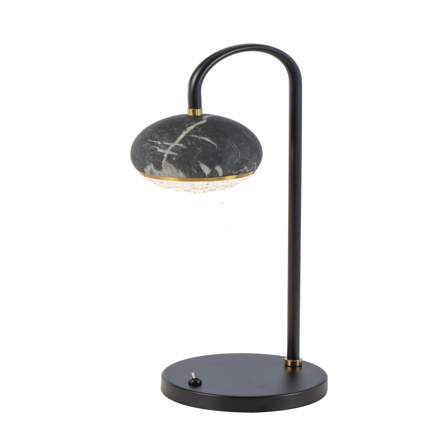 Bellawood TFS TABLE LAMP 6wG9 D:xxx H:155 BLACK MATT/BLACK MARBLE LOOK