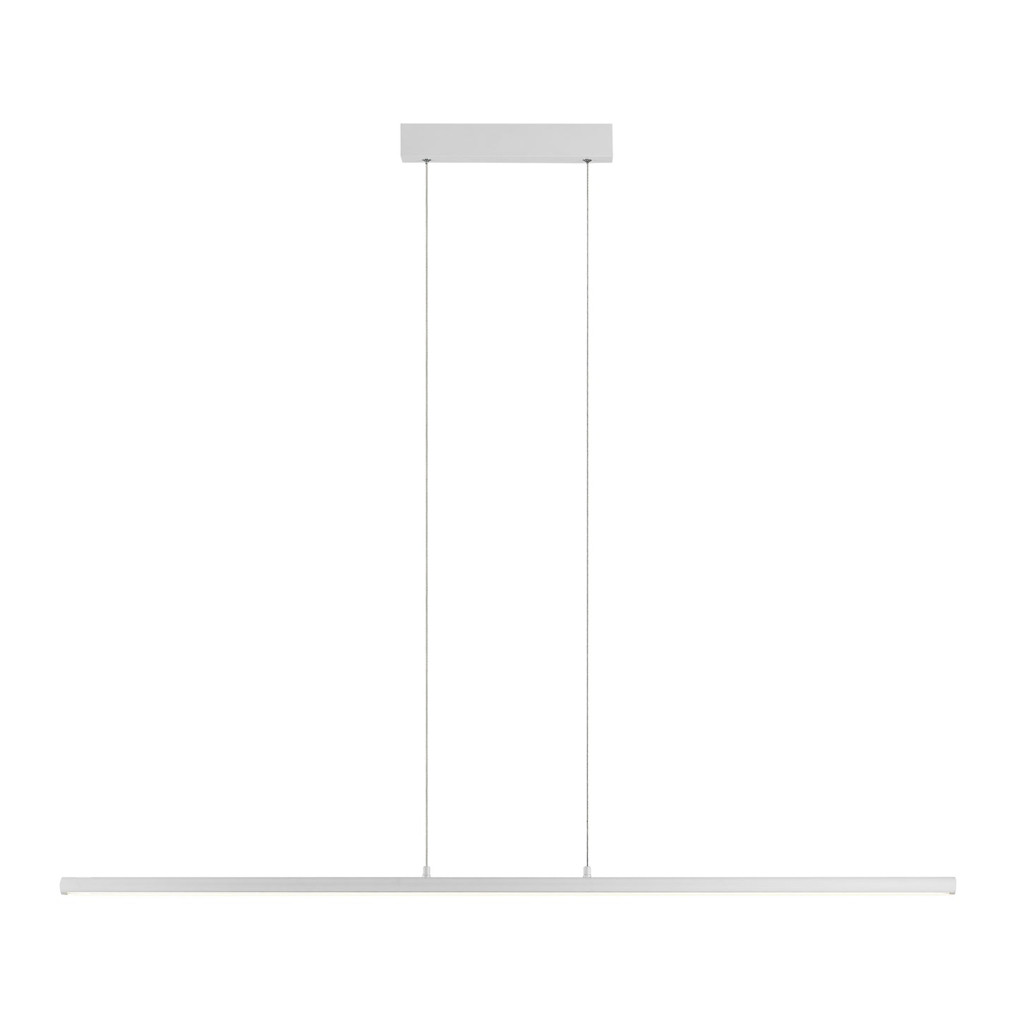 Lumostone TFS 140CM PENDANT 36wLED L:1400 W:38 H:25 cab 2M 3CCT STEP DIM 2450Lm WHITE MATT