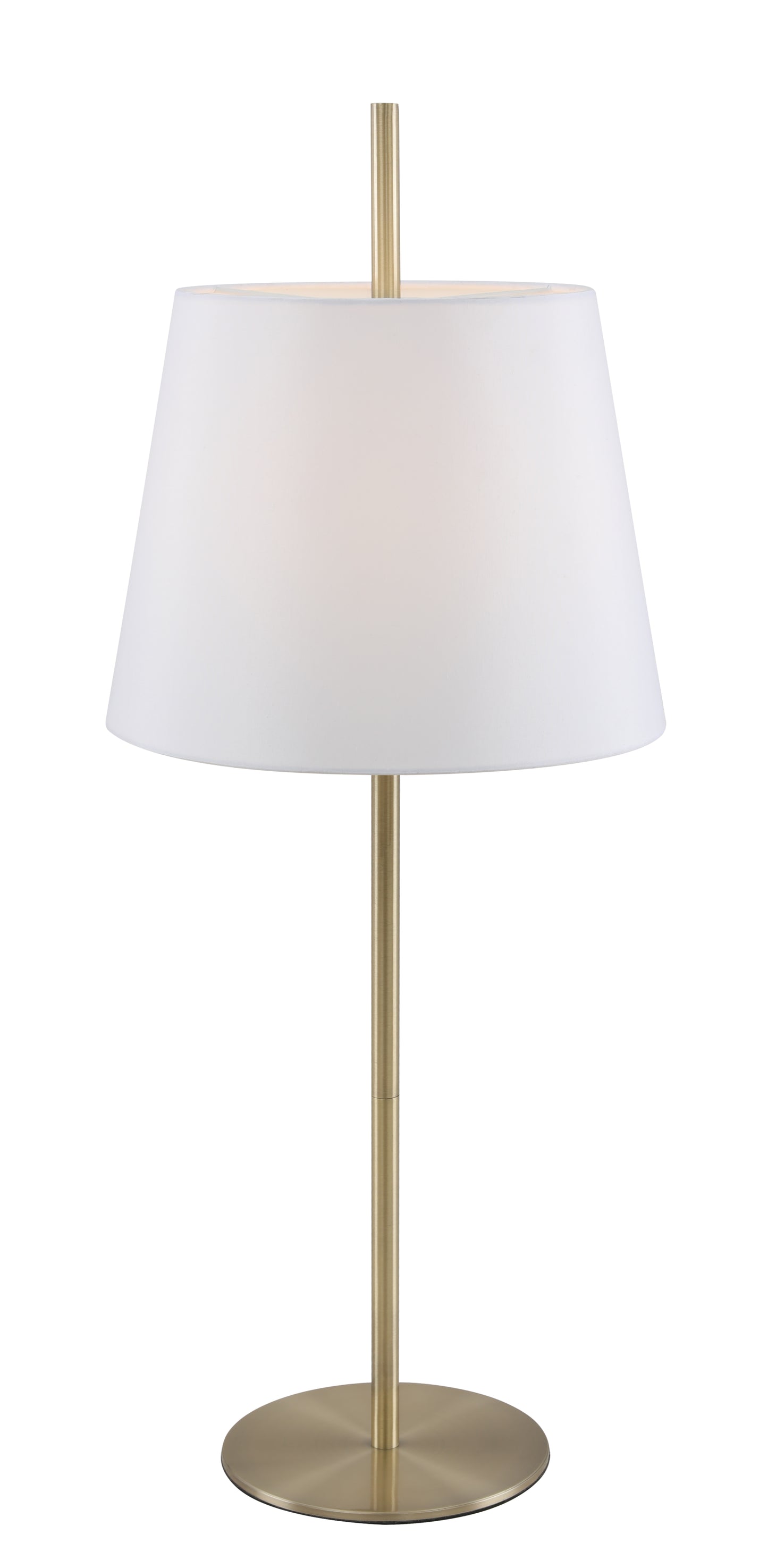 TFS TABLE LAMP 40wE27 max H710 D300 WHITE / AB