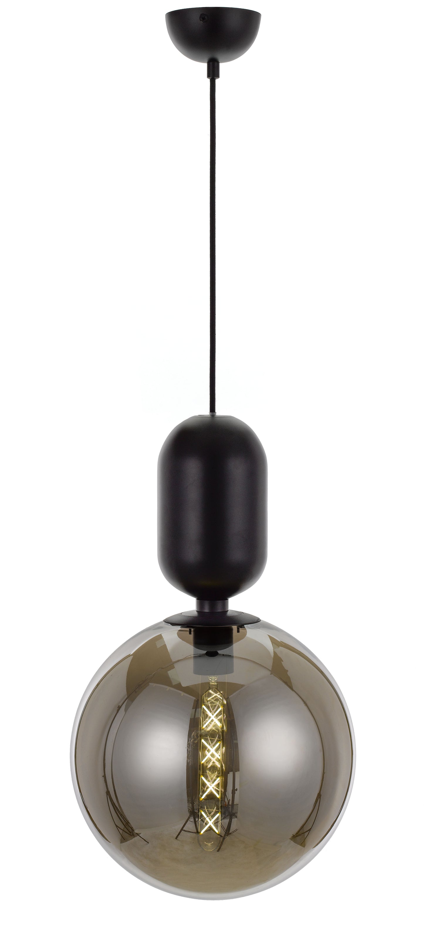 TFS 30 PENDANT 25wE27max D:300 H:500 cab2.0 BLACK/SMOKE