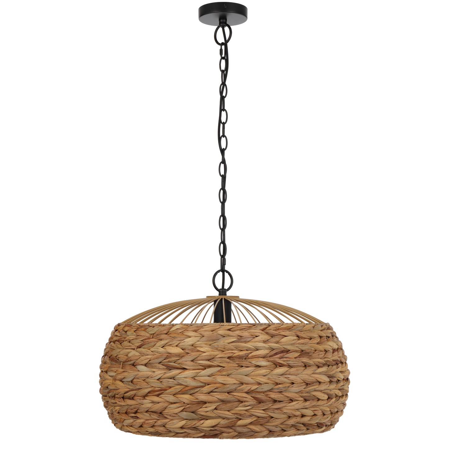 TFS 60 PENDANT 25wE27max D600 H300 chain 2m NATURAL (natural fiber)
