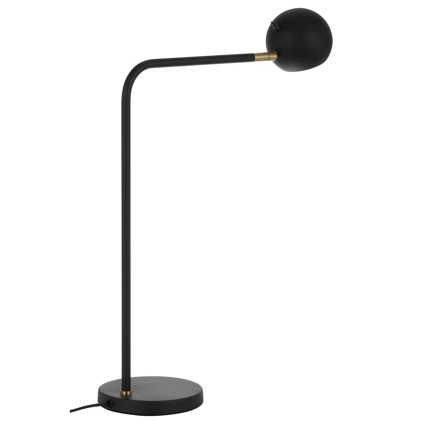 TFS TABLE LAMP 6wGU10max L410 W150 H540 HEAD 100 BLACK SAND