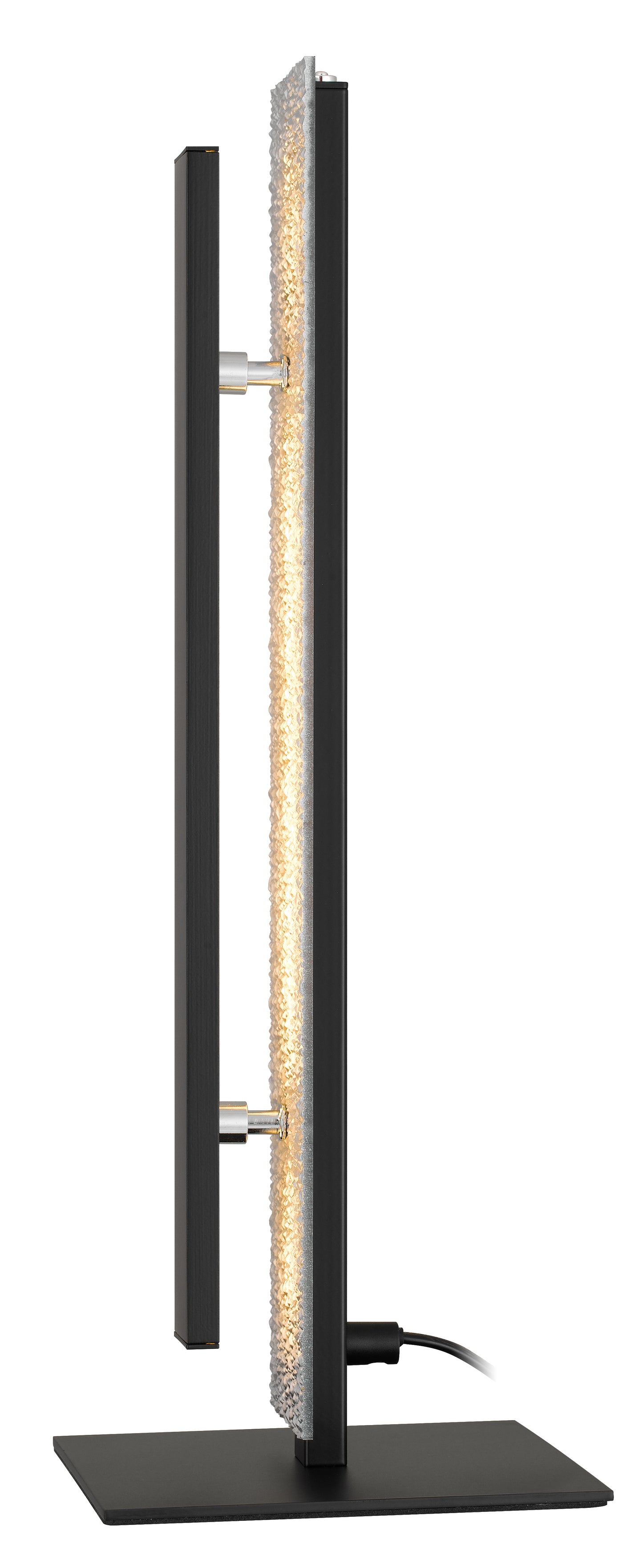 TFS TABLE LAMP 9W LED DIM H:420 D:150 ACRYLIC SILVER 3000K 670 Lm