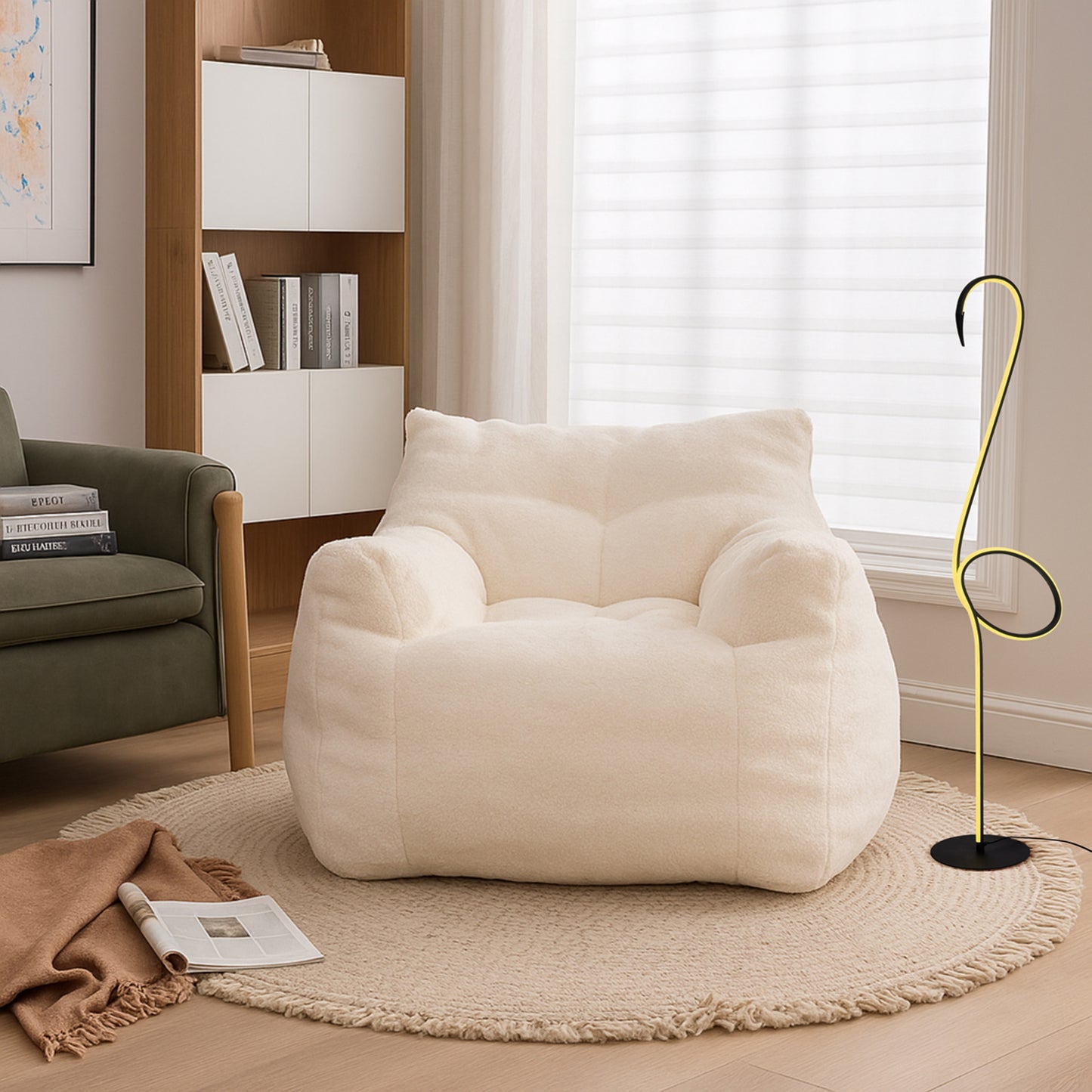 Solform TFS FLOOR LAMP 14wLED D:235 H:1300 FOOT SWTCH + Remote RGB / BLACK
