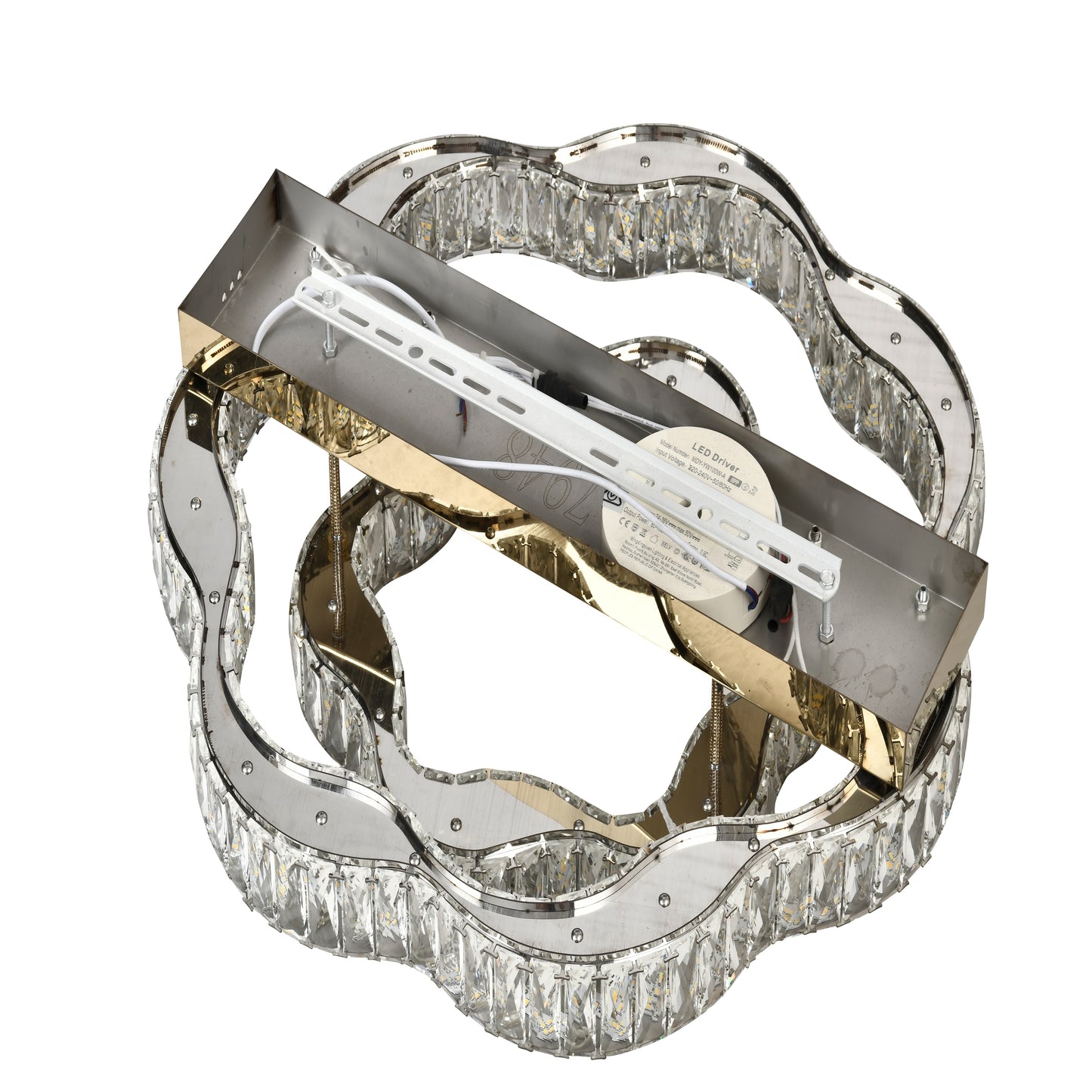 TFS 2 TIER CTC 400+600 3CCT 48wLED 4800LM DIM W/RMOTE 3300K-4200K-6500 GOLD